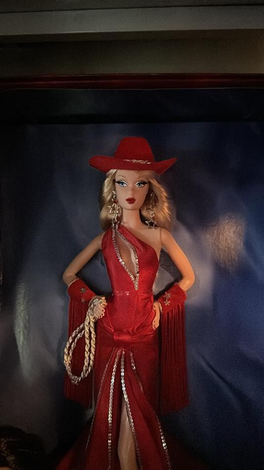 The 2007 US Barbie Convention doll “ Dallas Darlin” designed by