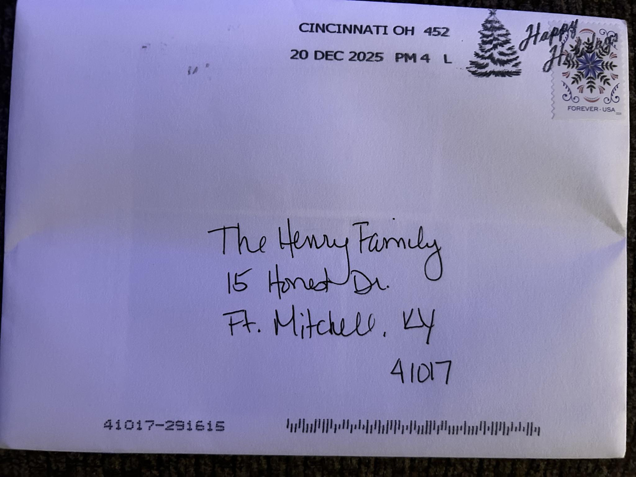 Fort Mitchell KY Neighborhood Group | Found this card in my mailbox ...