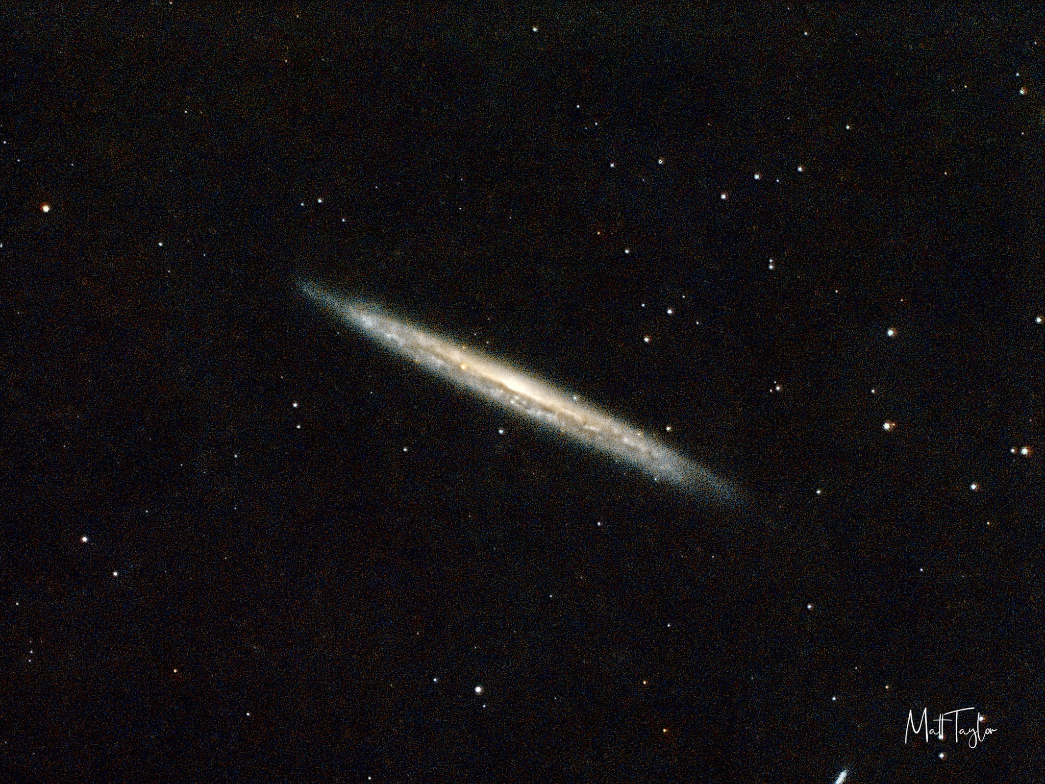 NGC 5709 spiral galaxy captured with Celestron C8