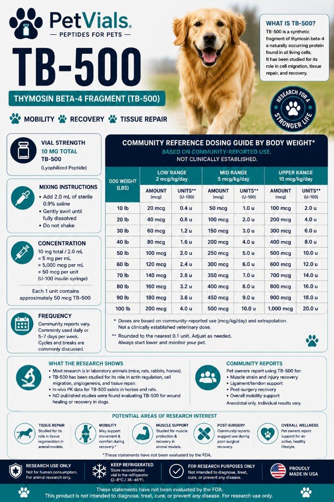 bpc 157 peptide for dogs peptides dogs? BPC-157 + TB-400 — Volume:30ml vitamin injection