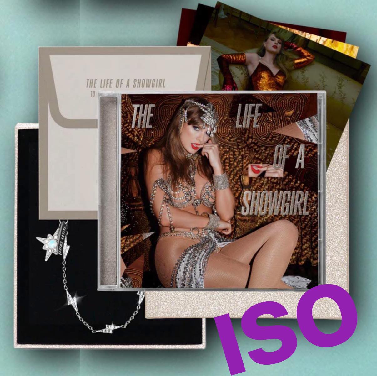 Where to find Taylor Swift's 'The Life of a Showgirl' deluxe CD set?