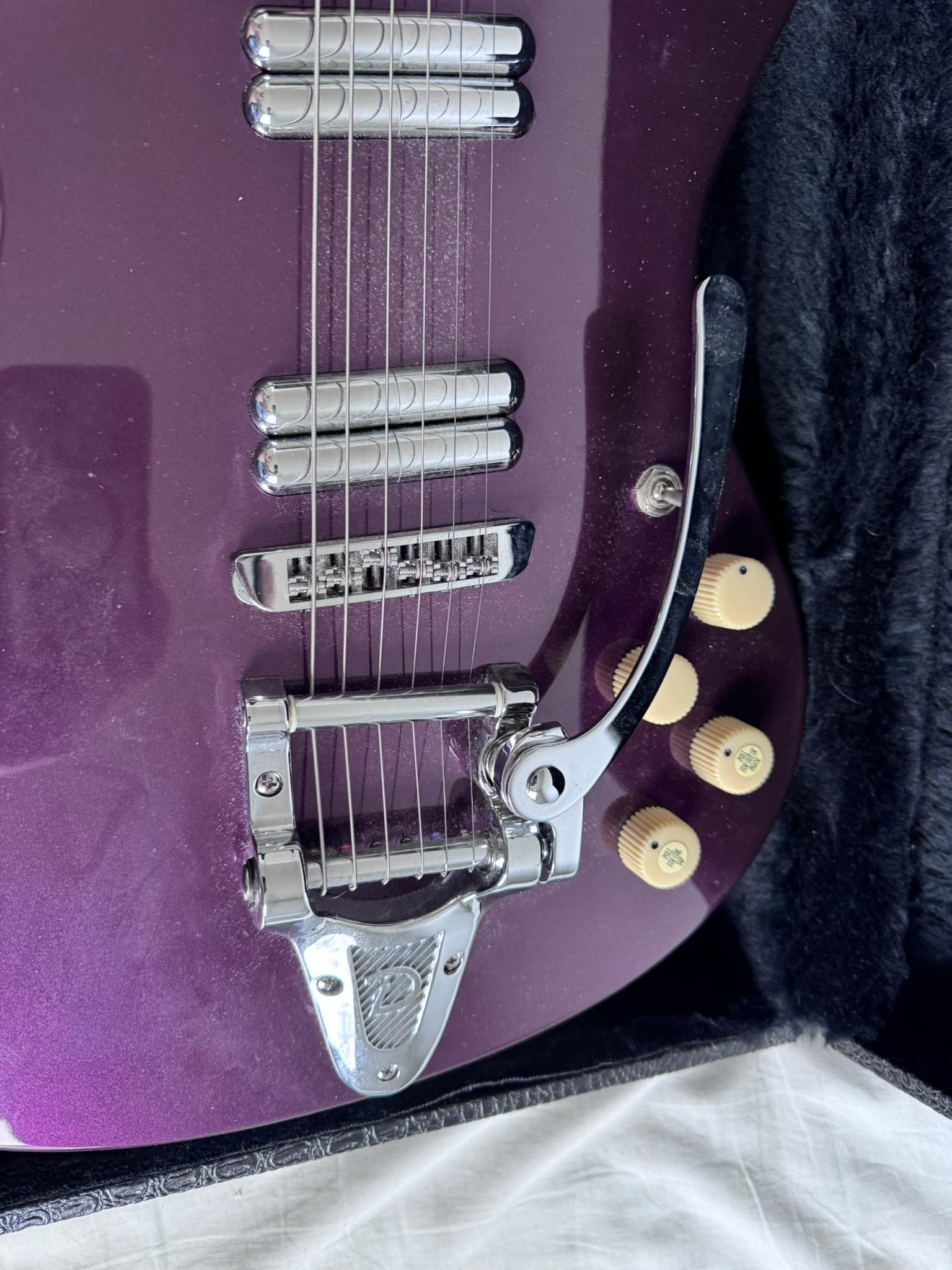 How to replace bending system on Danelectro Hodad guitar