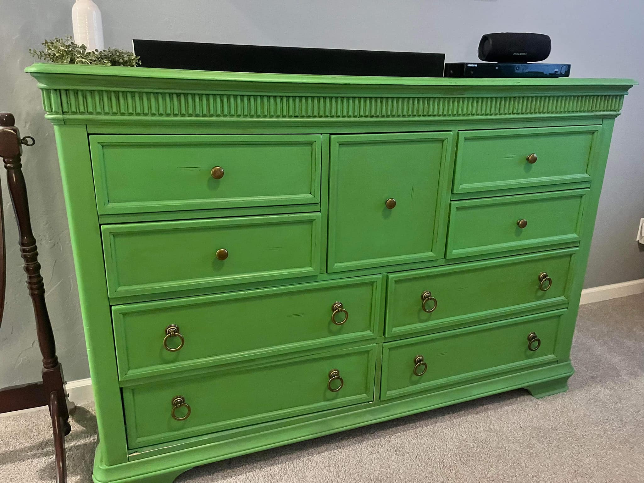 green emerald velvet dress Pretty Sage Farmhouse Dresser or Buffet  Farmhouse Friar