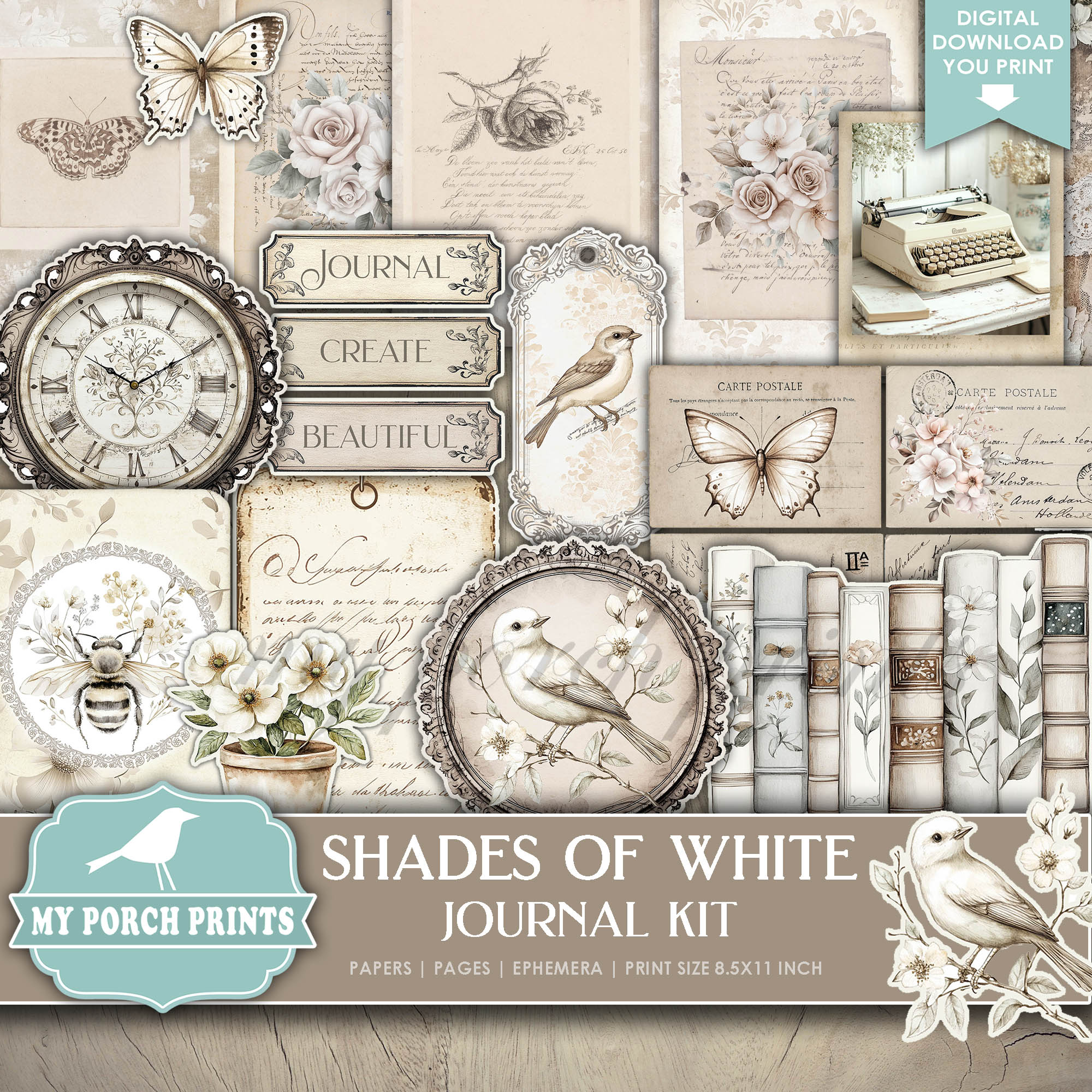 Junk - 😍Do you love a neutral journal kit that matches almost any style ...