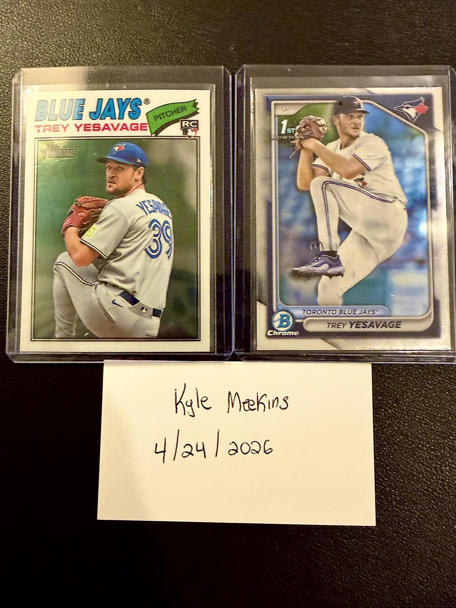FIRST LOOK: Trey Yesavage Rookie Autograph in 2026 Topps Chrome 