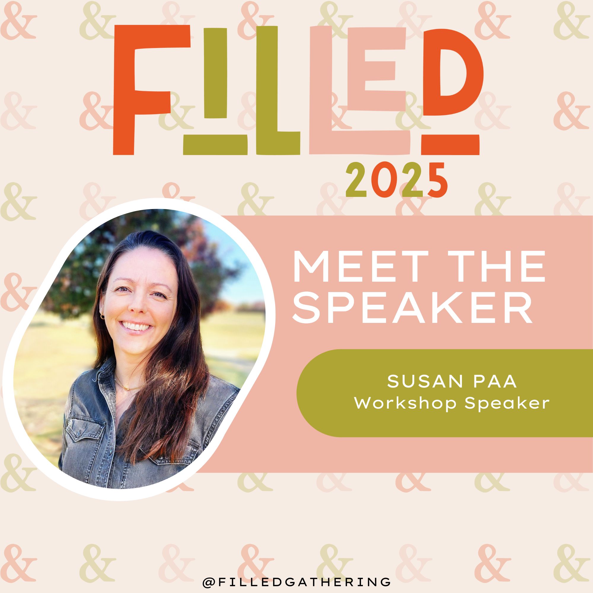 Filled: - MEET THE SPEAKER Meet Susan Paa! Susan is a licensed clinical ...