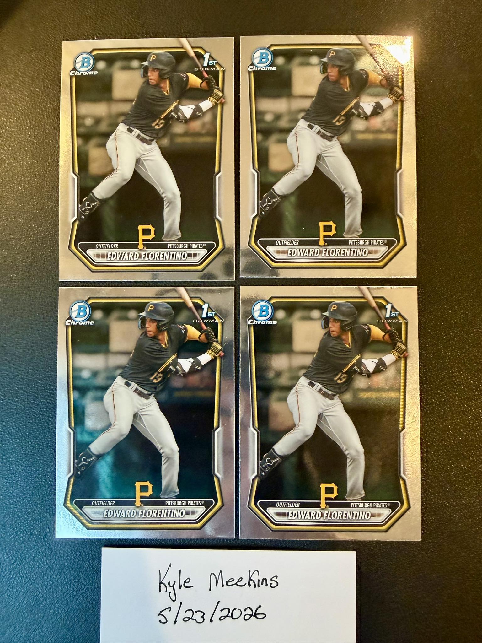 MojoBreak hits massive Edward Florentino auto in 2026 Bowman baseball