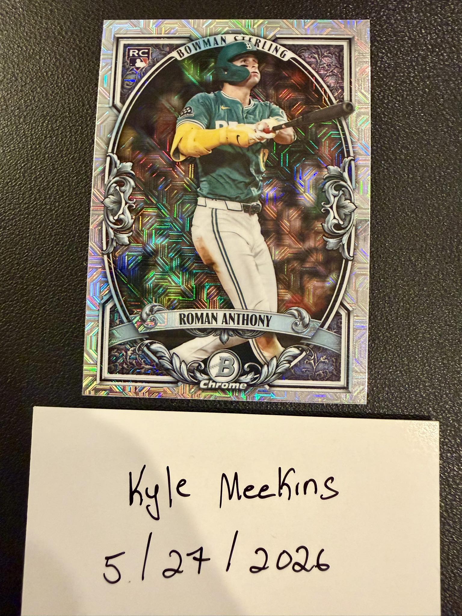 Roman Anthony 2026 Bowman rookie card auction