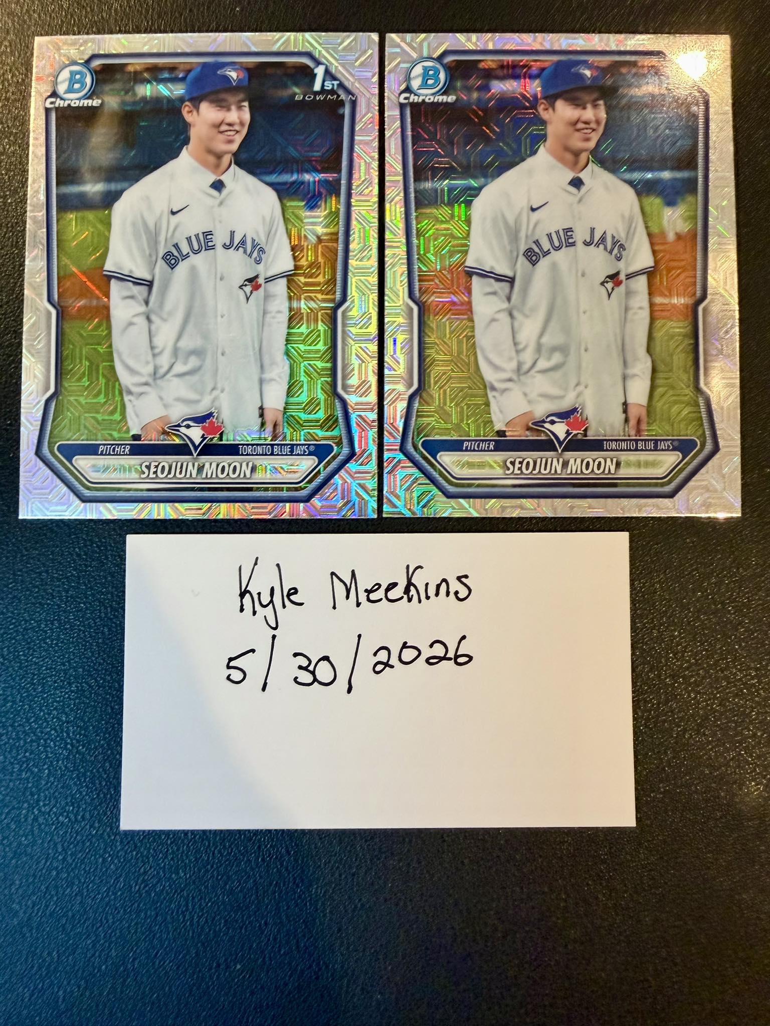 2026 Bowman Seo Jun Moon baseball card for sale