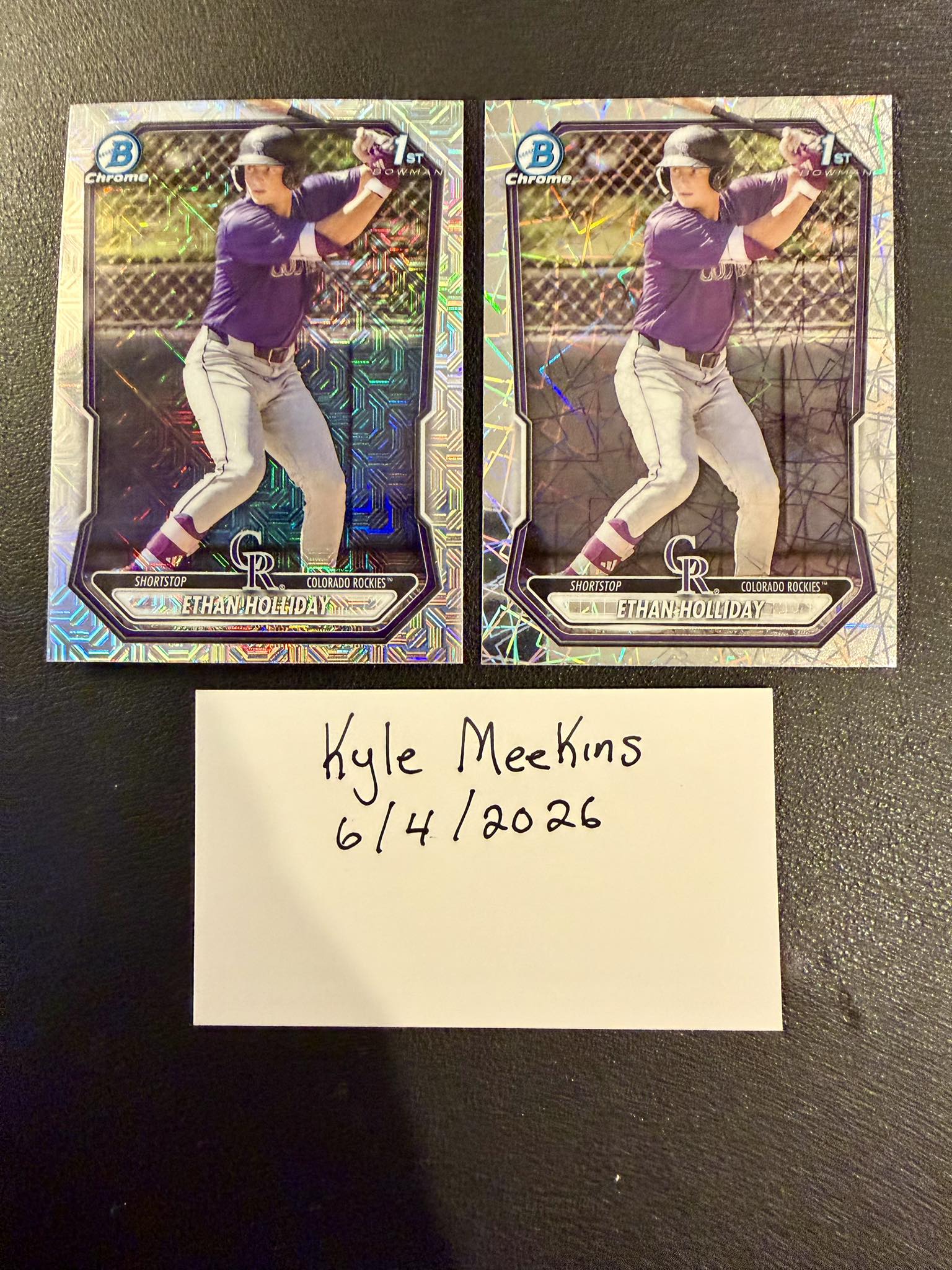 2026 Bowman Wyatt Sanford baseball card auction