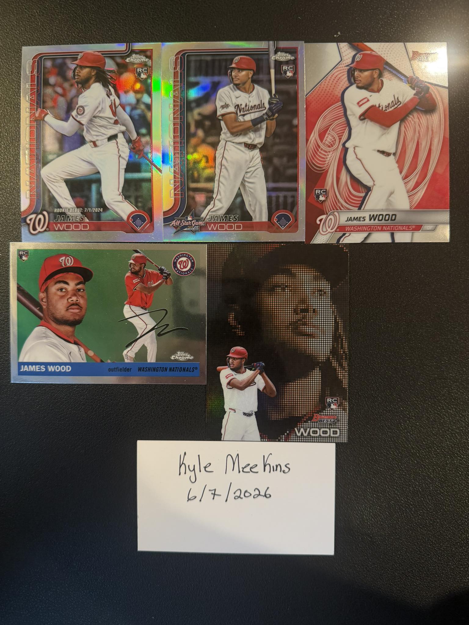 One of the most anticipated Rookie Debut Patch Autographs of the 