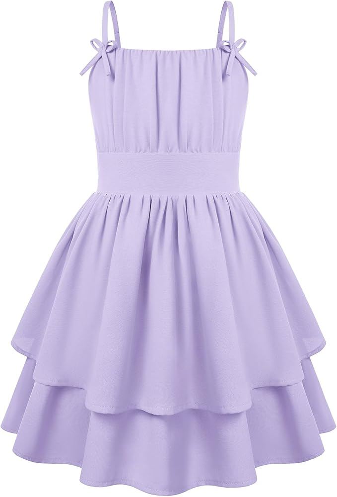fitted lace wedding dress Charming Tulle Floral Light Purple Long Party Dress, A-line Prom Dress –  Cutedressy main image 0