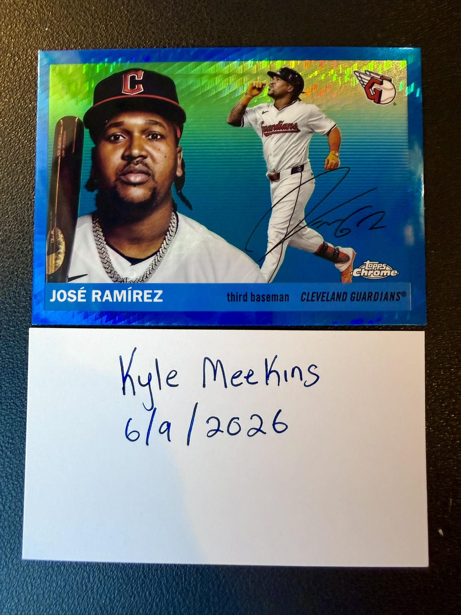 Help completing Jose Ramirez cosmic chrome rainbow
