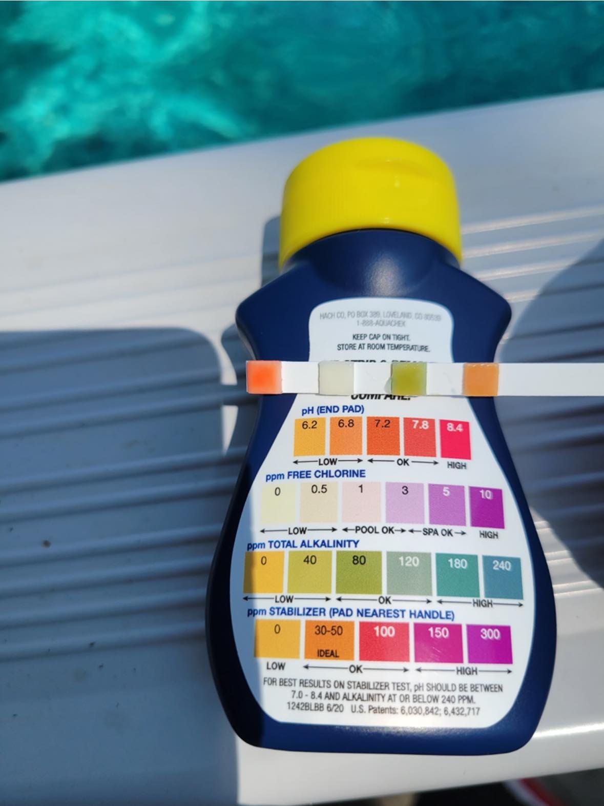 Salt Level Tester 125-Count Pool Salt Test Strips - 8-in-1 Saltwater ...