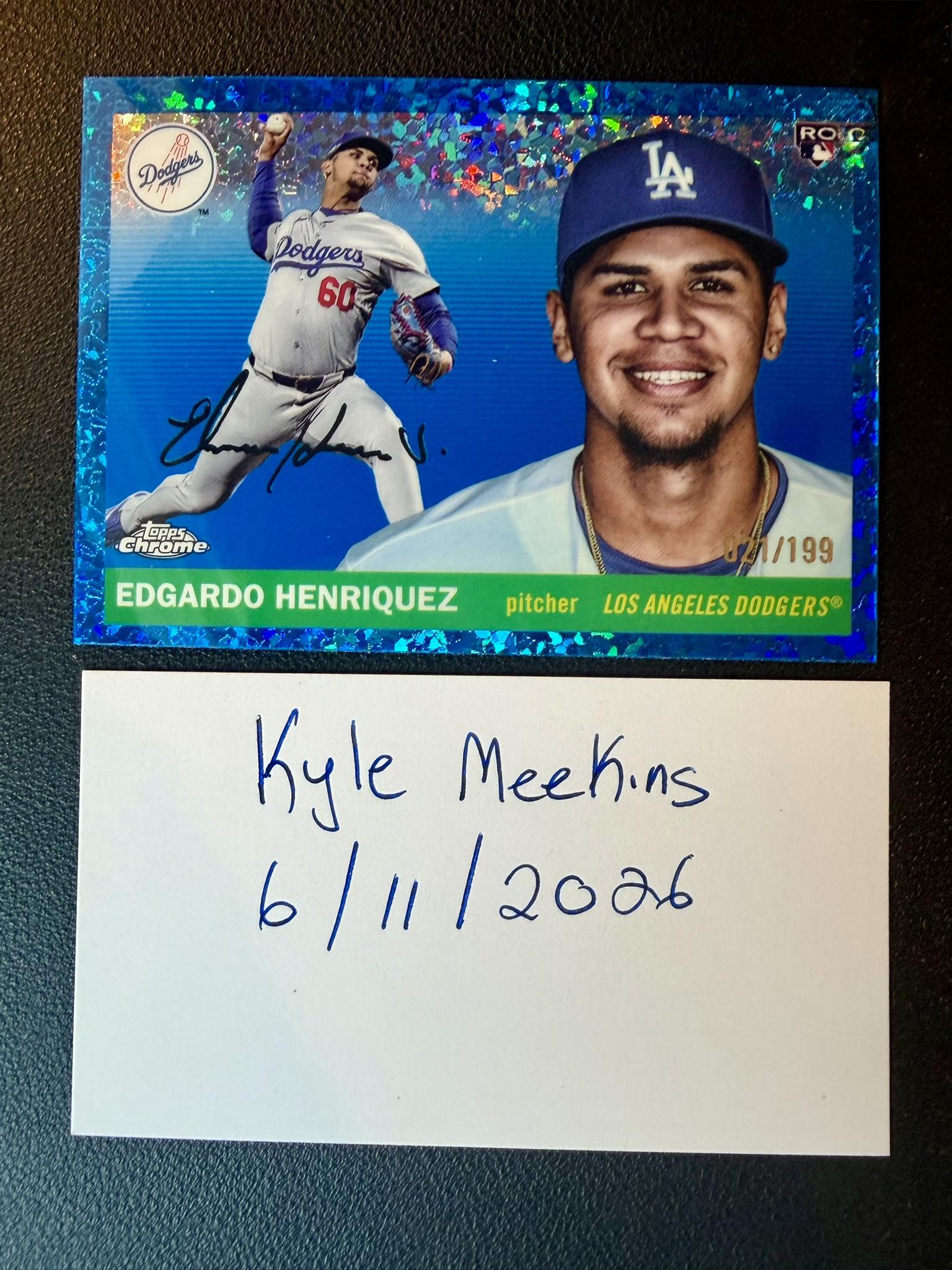 2025 topps chrome platinum rookie card auction