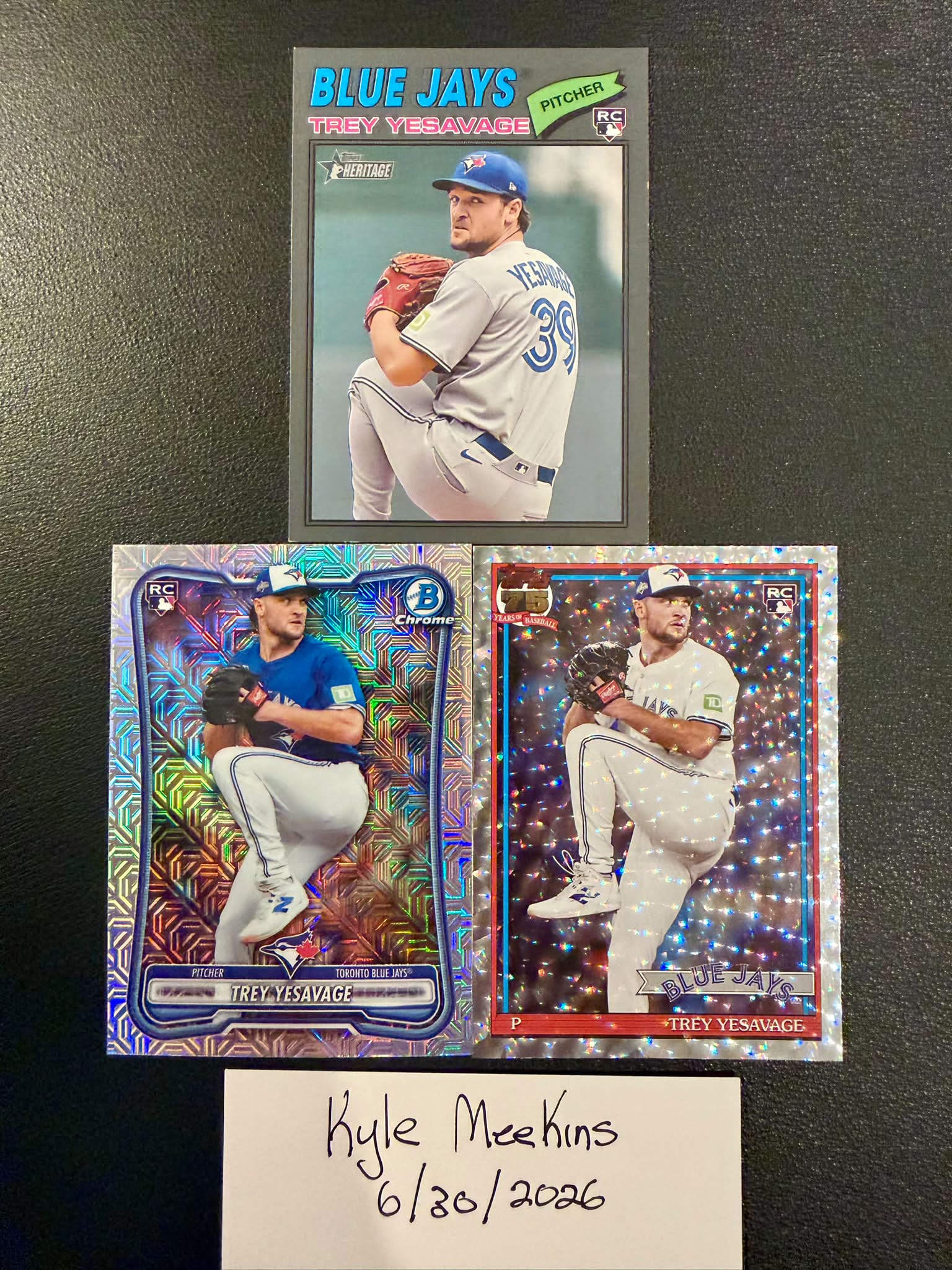 FIRST LOOK: 1/1 Trey Yesavage Rookie Autograph in Topps Finest