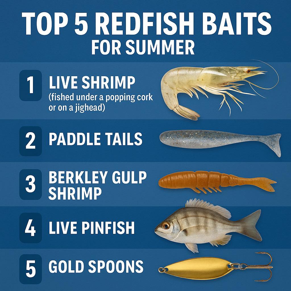 best red fish lure Redfish Jig, 3/8 oz. / Gold Colors of the Redfish Jig resemble the natural colors of crustaceans that redfish love to eat Best Redfish Bait: Top Picks