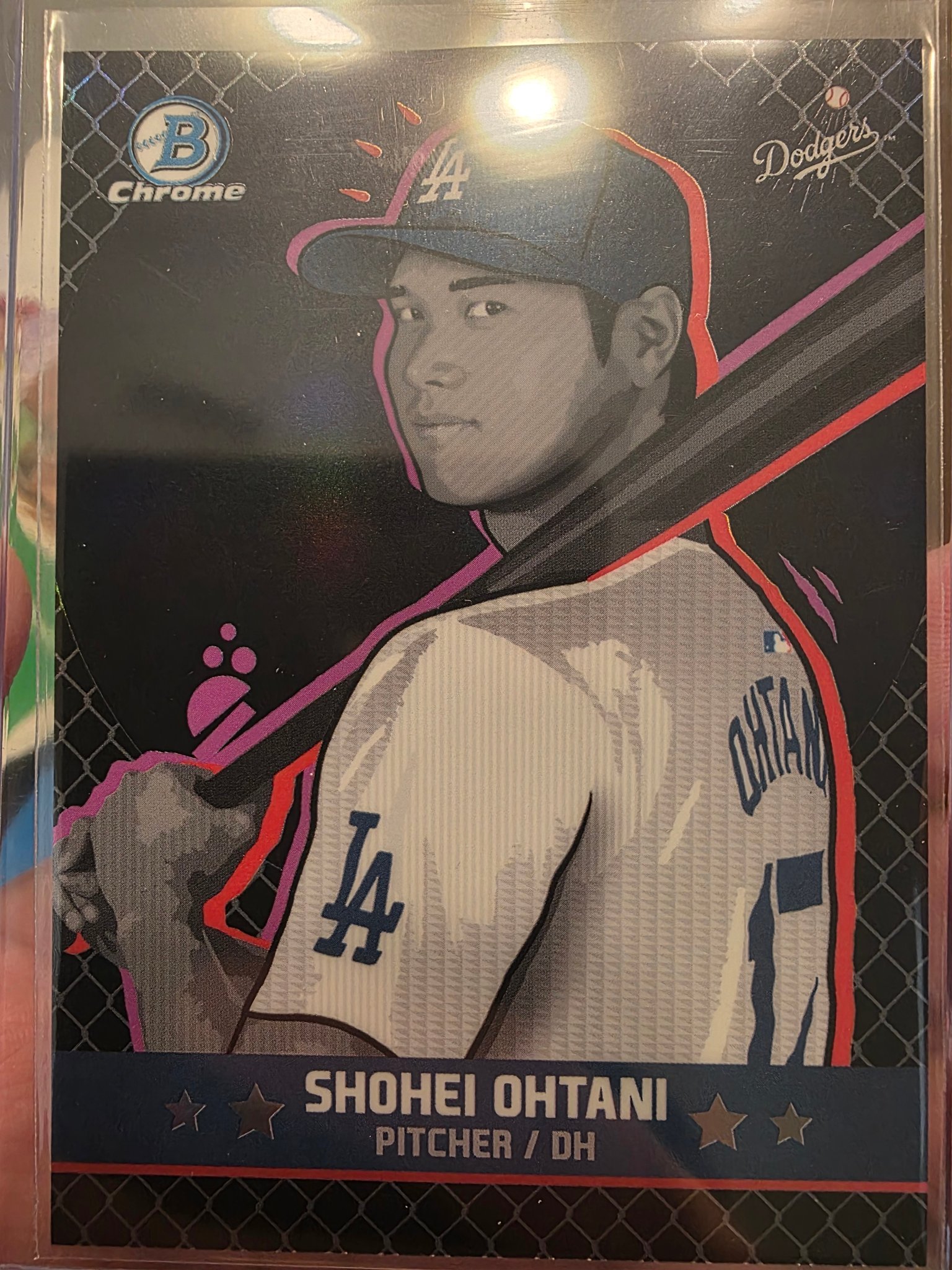 Shohei Ohtani - 2025 Bowman Chrome - Black Ascensions SSP 1/10 