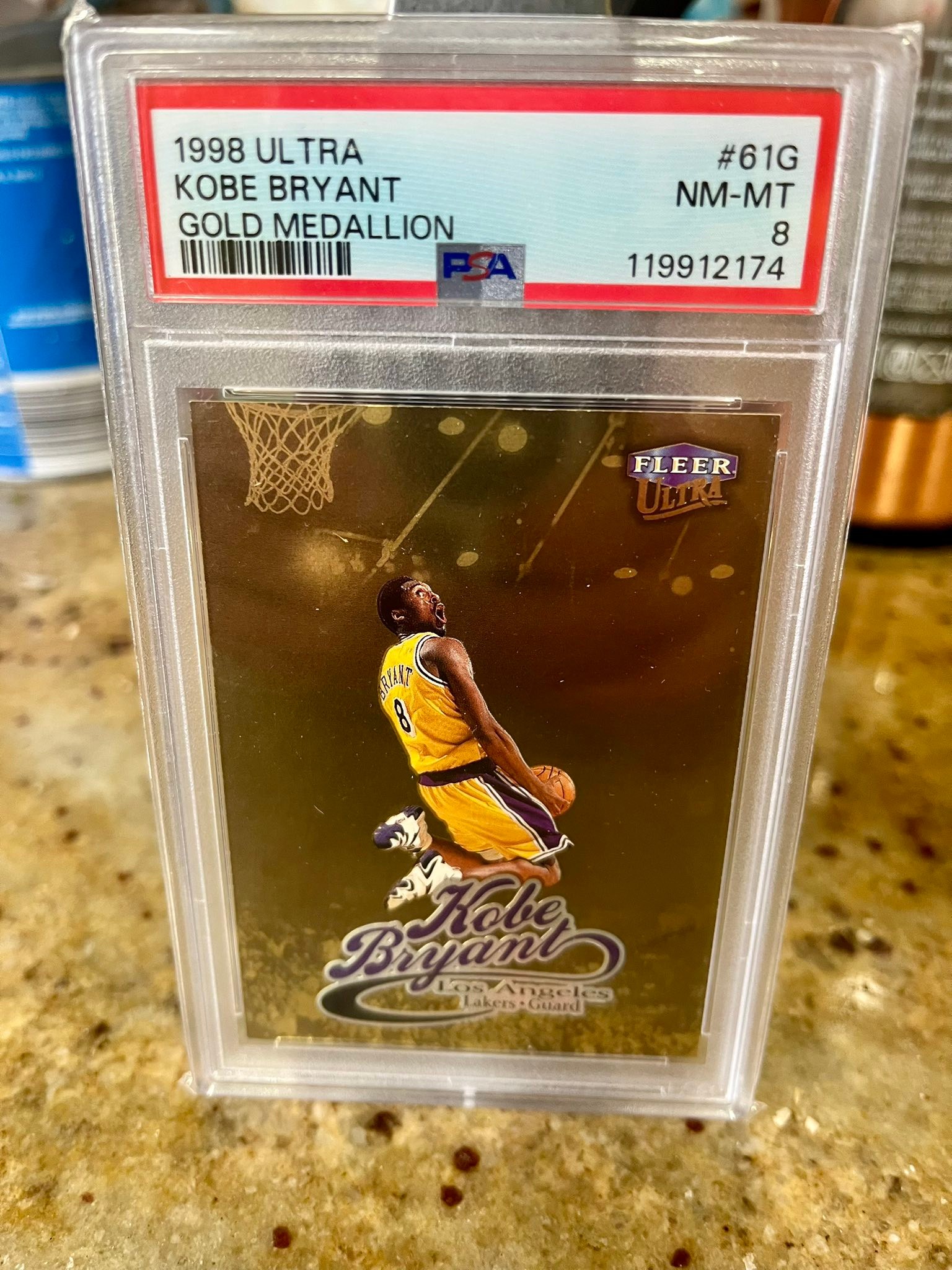 Kobe Bryant 1998 Ultra Gold Medallion