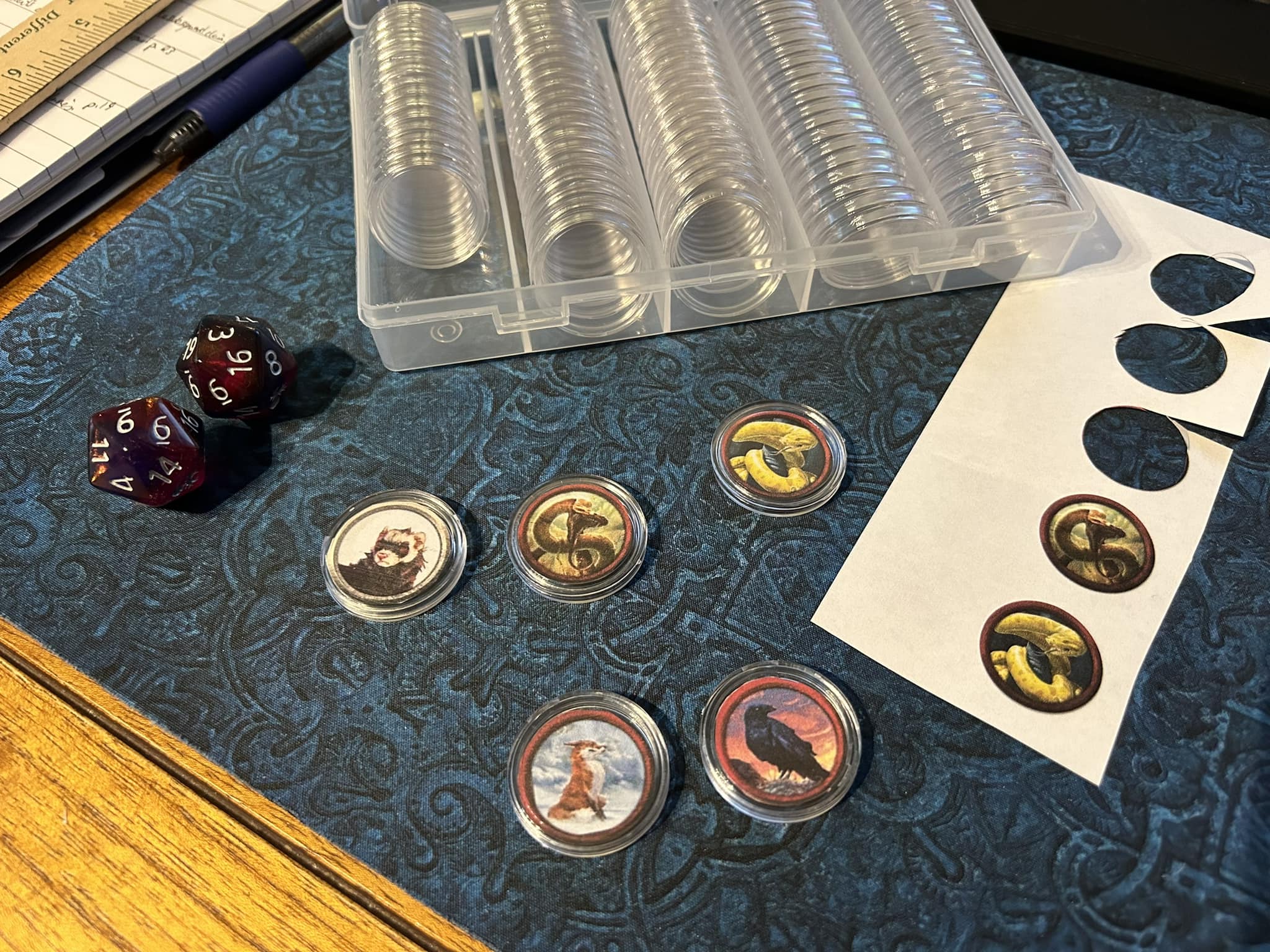arkham horror card game coin capsules XYZsundy 25mm Capsule Perfect fit for Board Token Holder,U.S. Quarters Coin Holder 24.26mm, Coin Holder for Collectors (200) : Office Products This is a single piece used as a backing to your bills and cards Finally got some coin capsules.