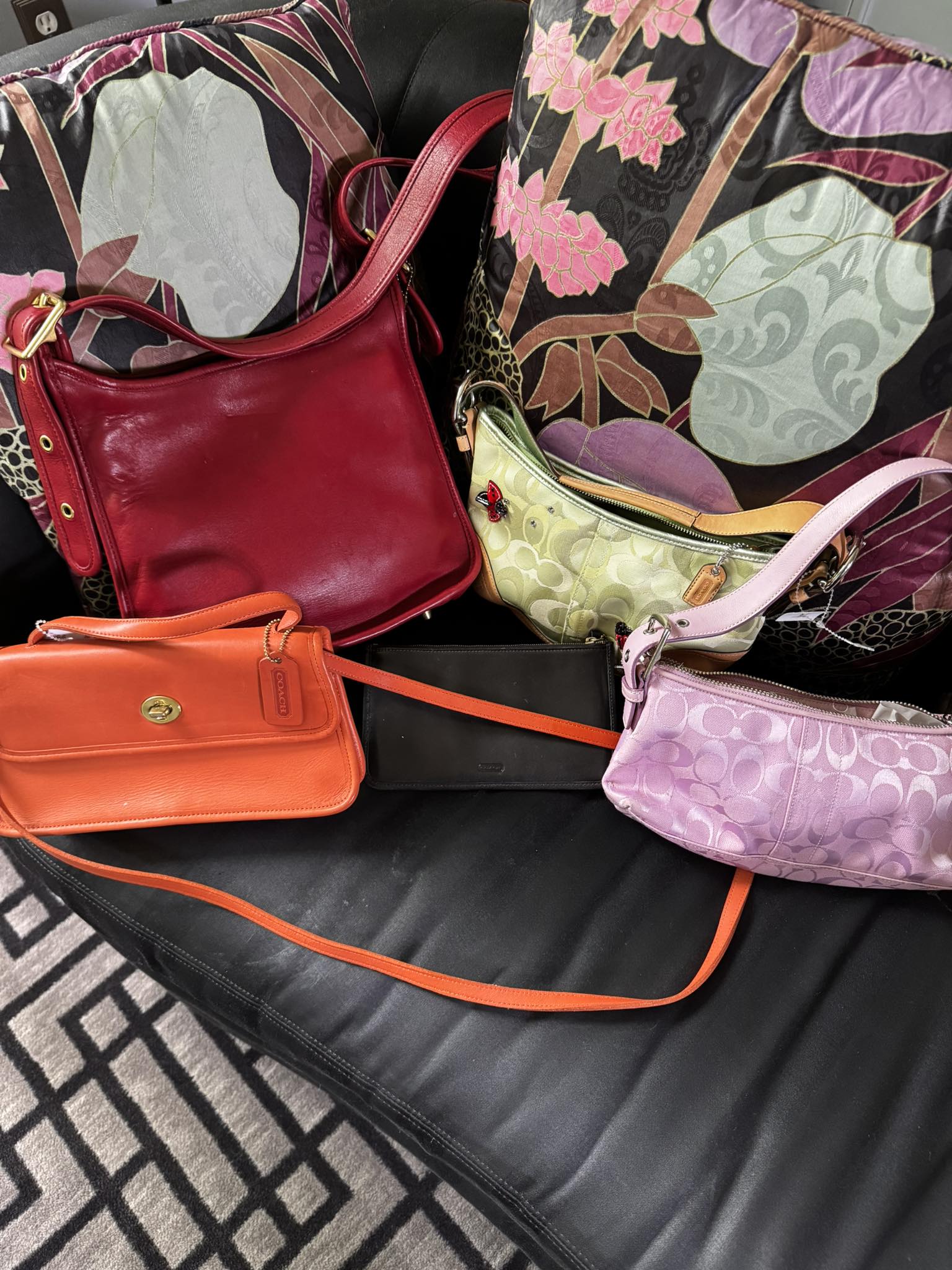 Coach bag haul from the Coach Circle