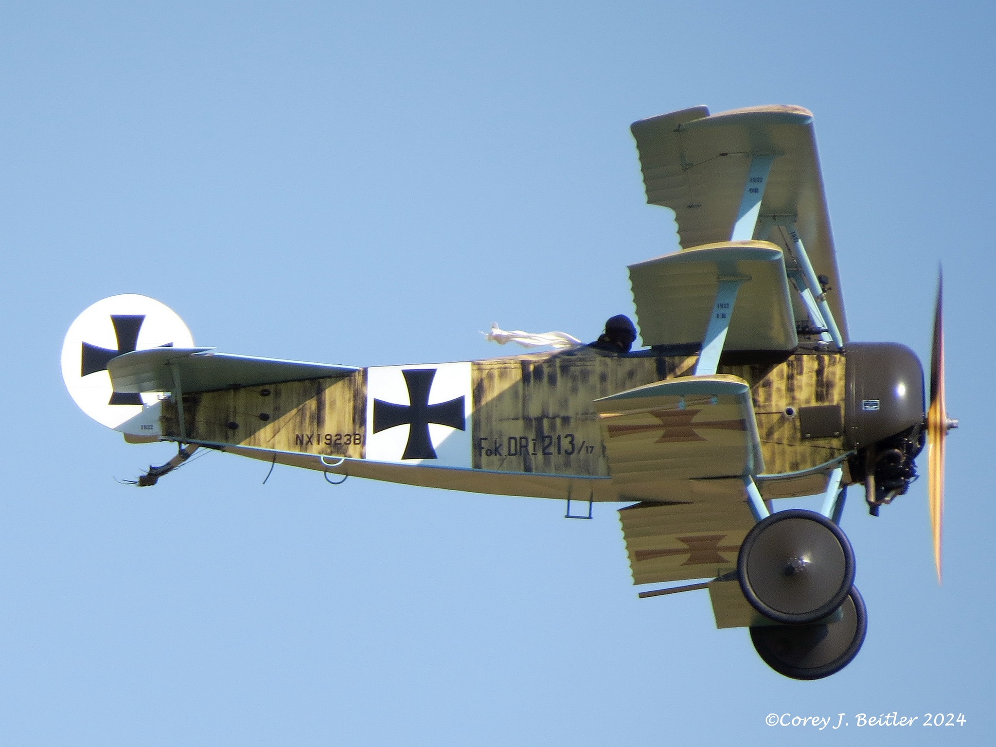 Fokker F-VII trimotor at the Henry Ford Museum