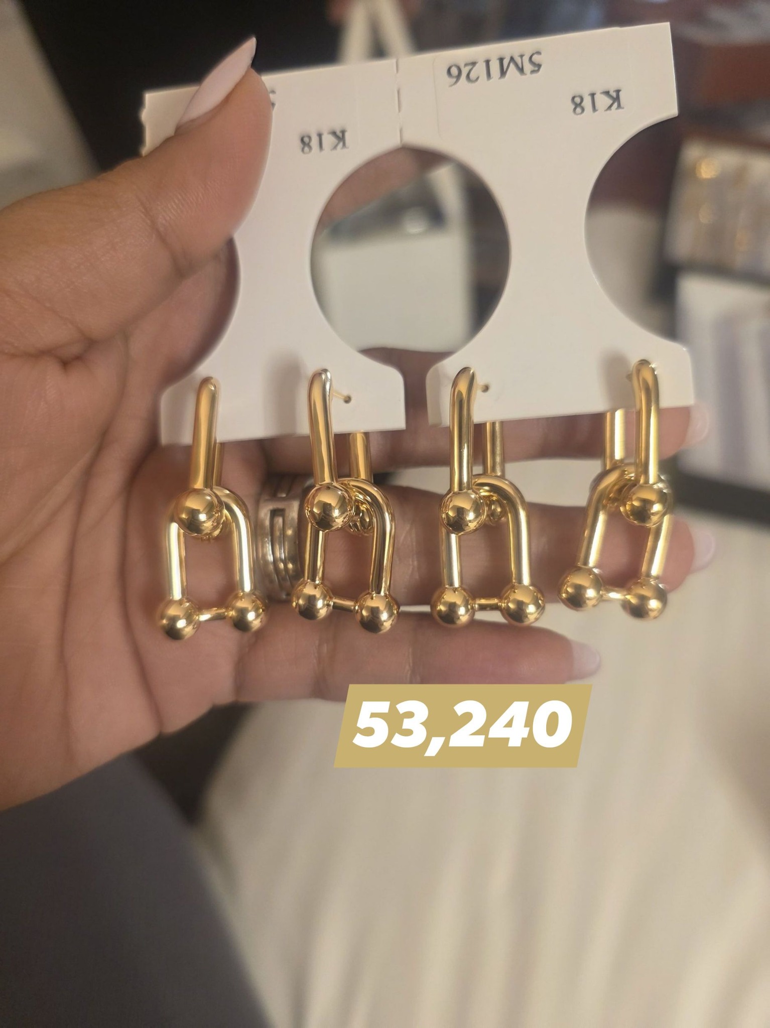 EF JAPAN GOLD EARING OPEN FOR LAYAWAY