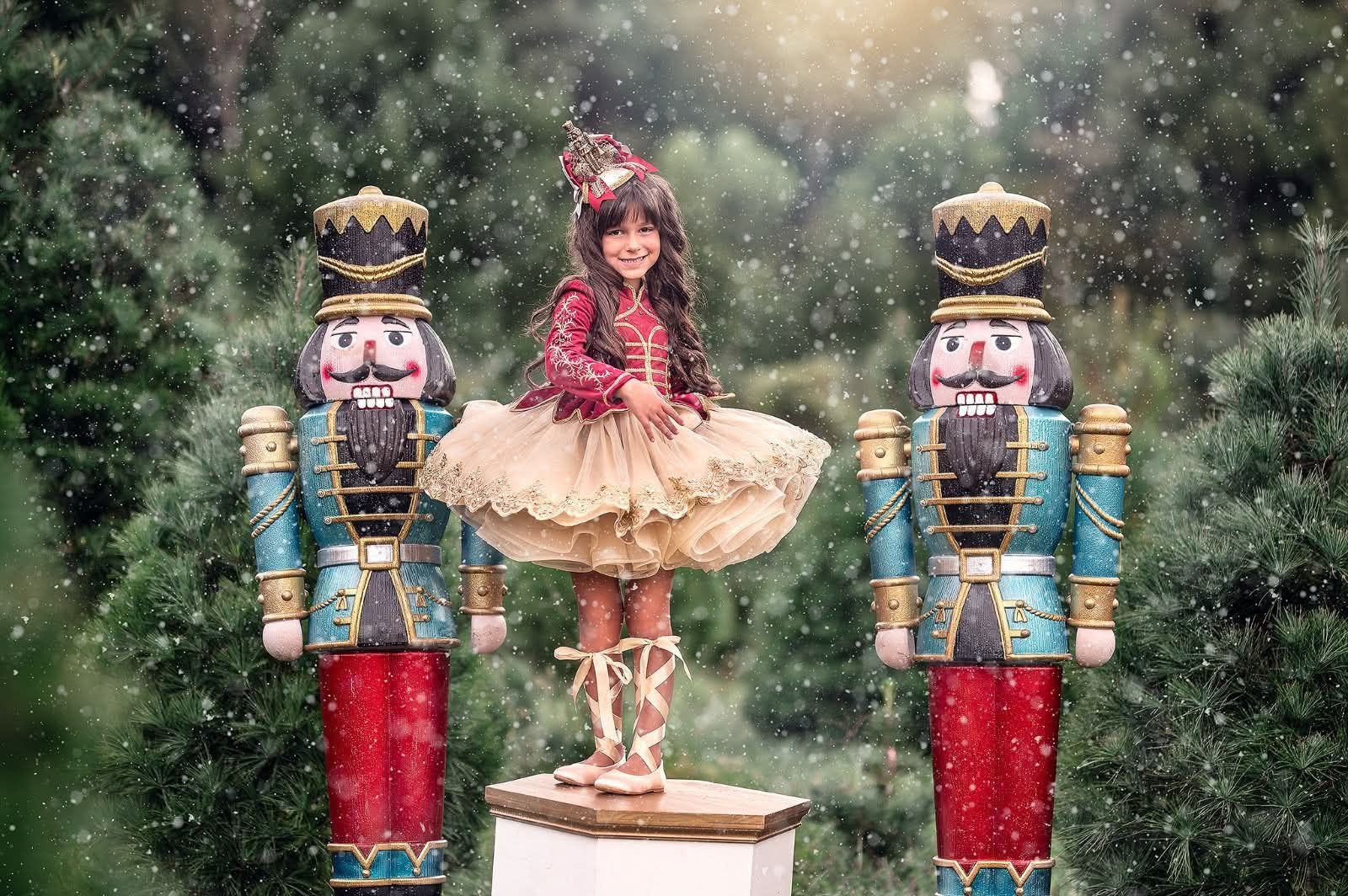 christmas dress luxury for holiday portraits Size:38