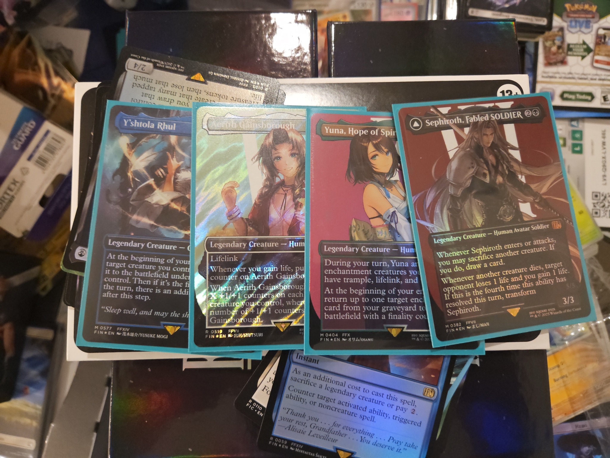 Tifa surge foil pulled from Japanese MTG pack