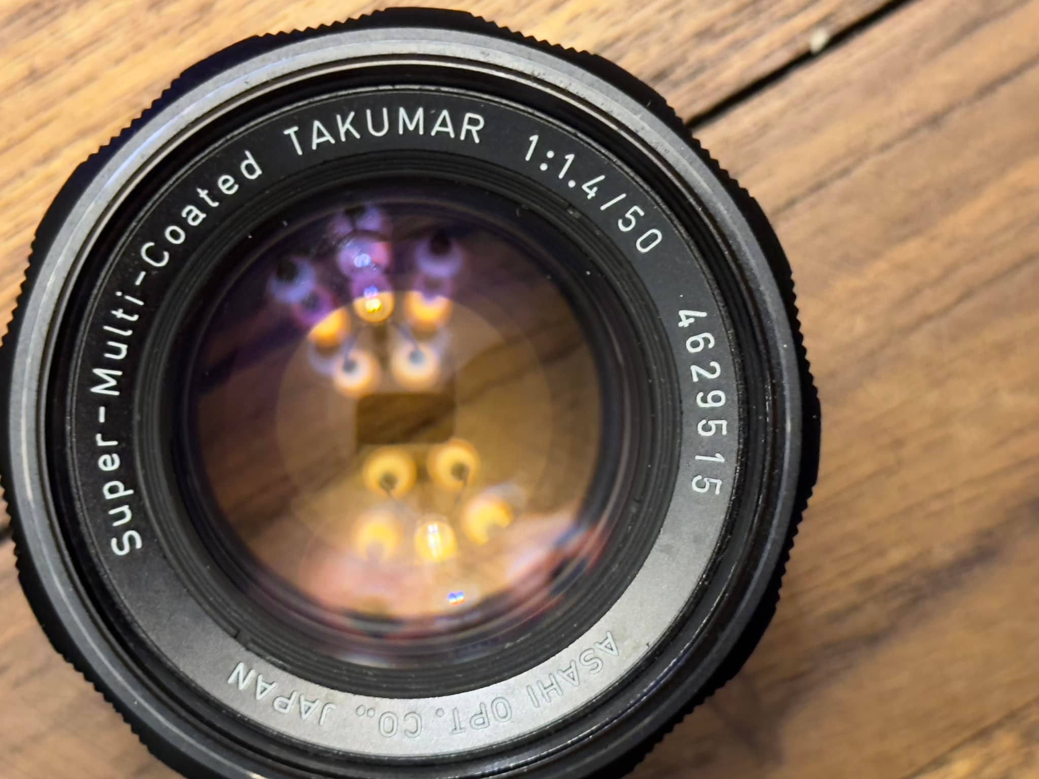 Zf and Asahi Pentax Tacumar 50 1.4