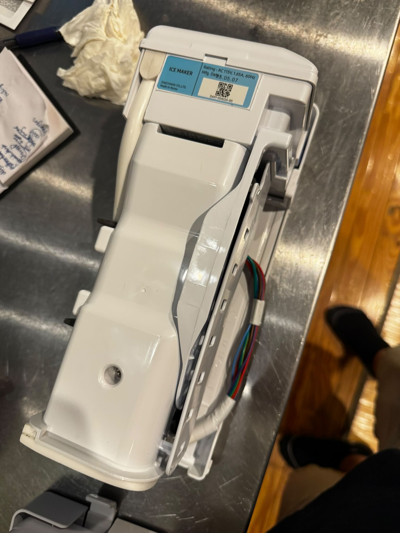 Samsung RFG297HDRS/XAA ice maker troubleshooting