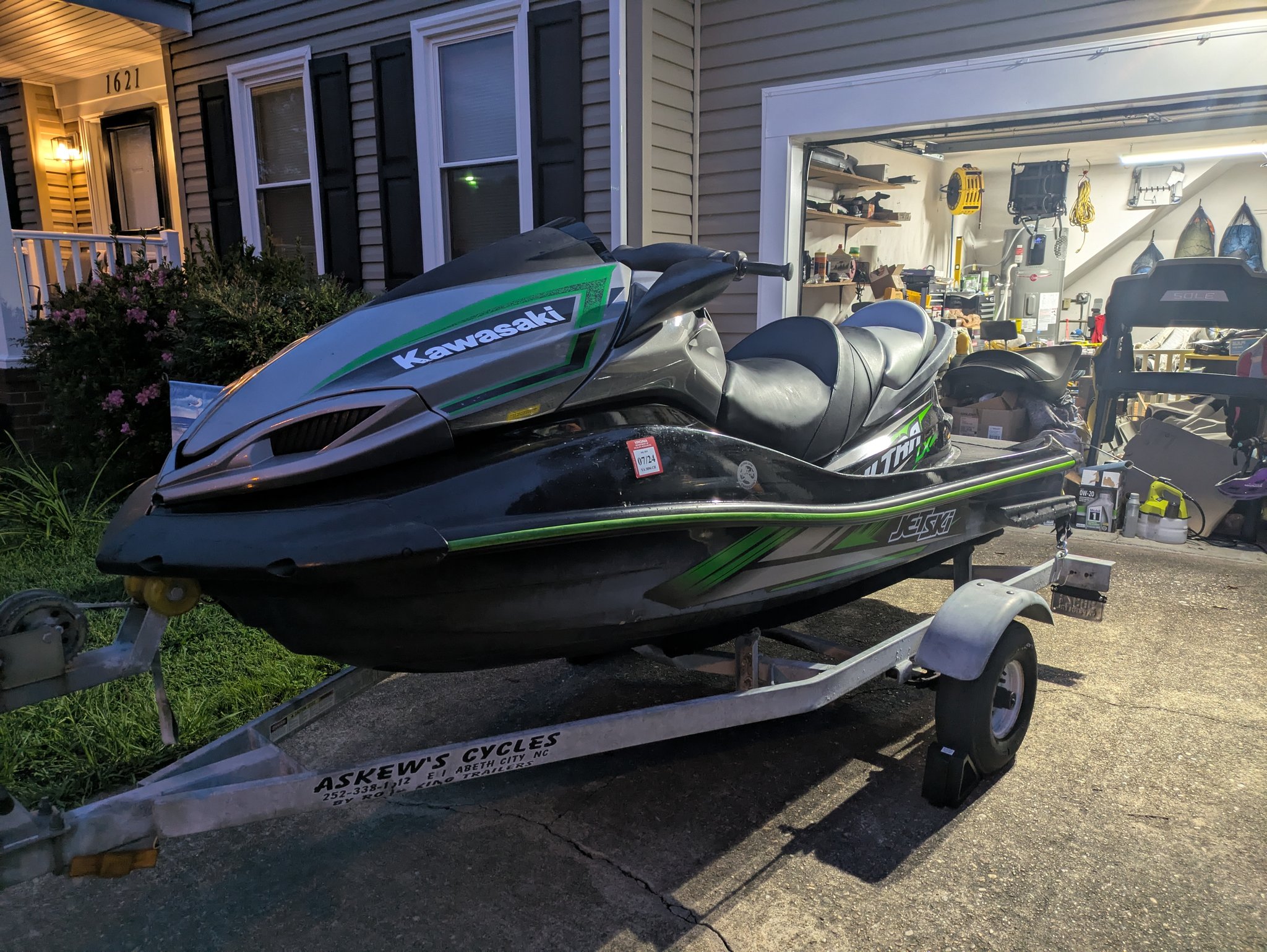 What is the ideal speed for 2016 ultra lx?