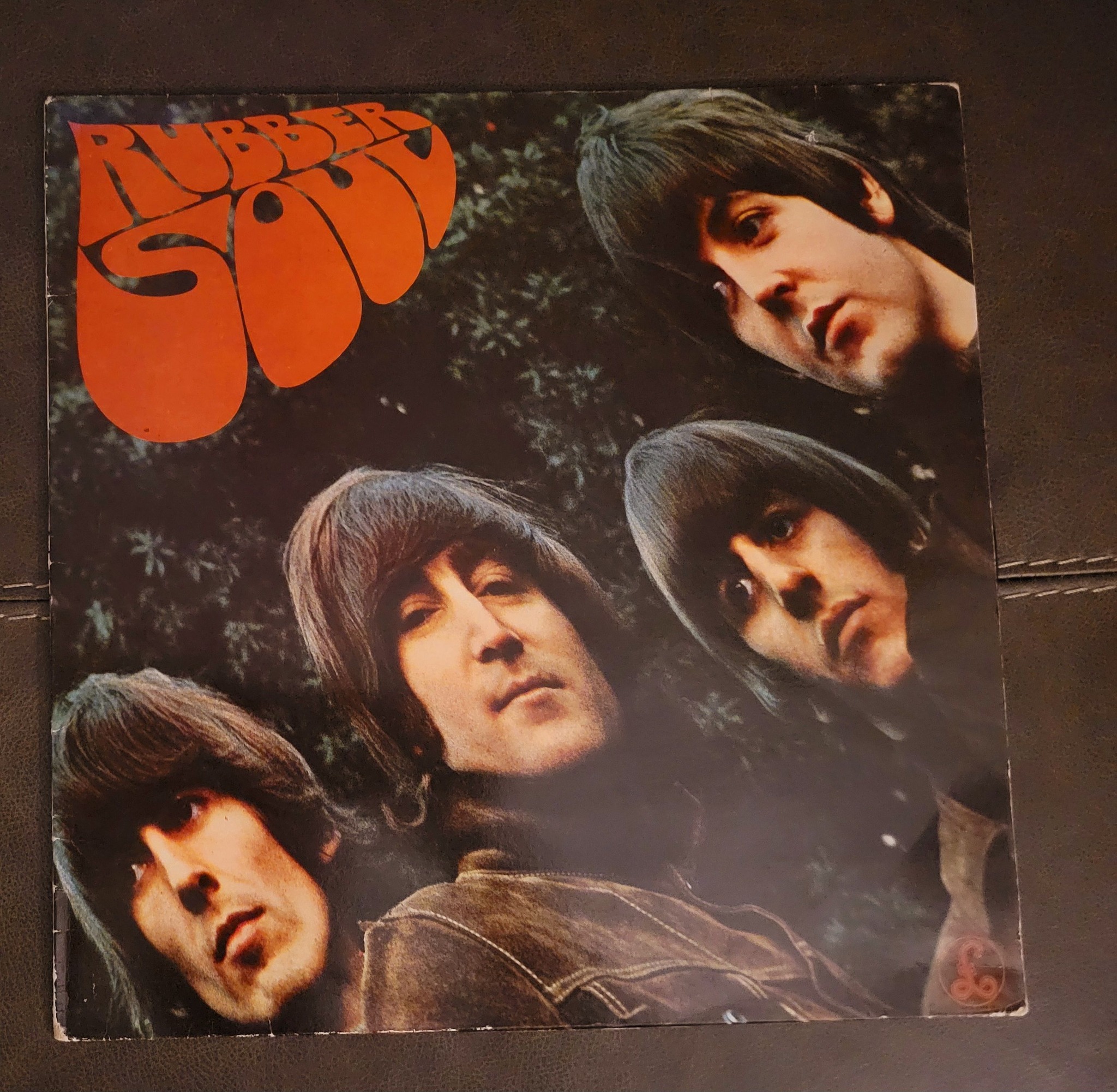 The Beatles Rubber Soul UK Parlophone pressing PCS 3075