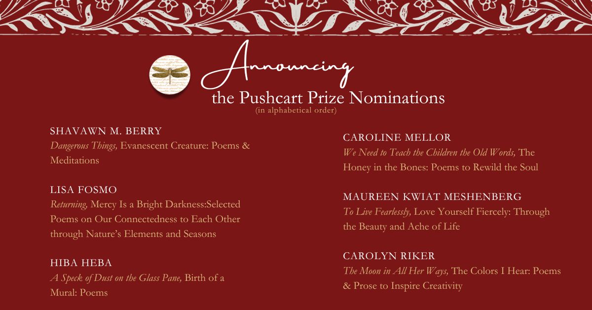 We are pleased to announce the... - Golden Dragonfly Press