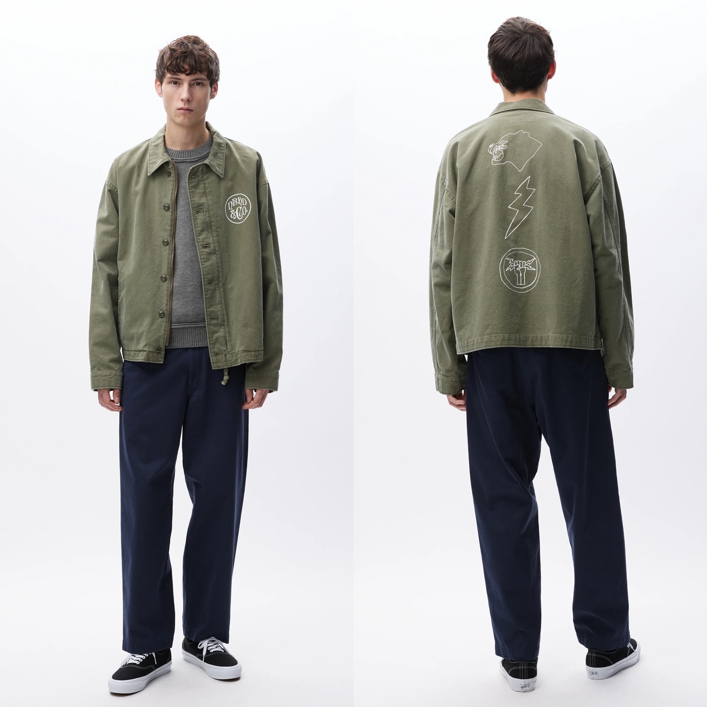 NEIGHBORHOOD A-2 UTILITY JACKET ? $ 2499 HKD Black ?Size M Olive 