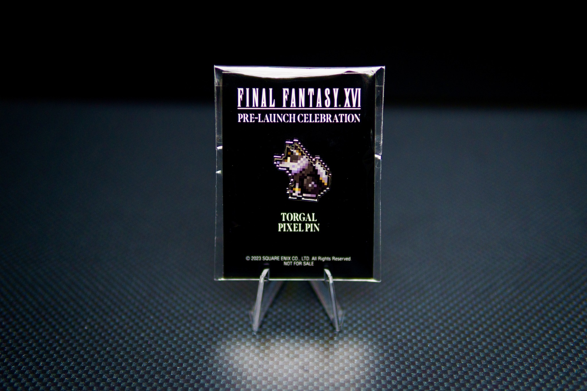Final Fantasy XVI pixel pin collection complete with Torgal, Jill 