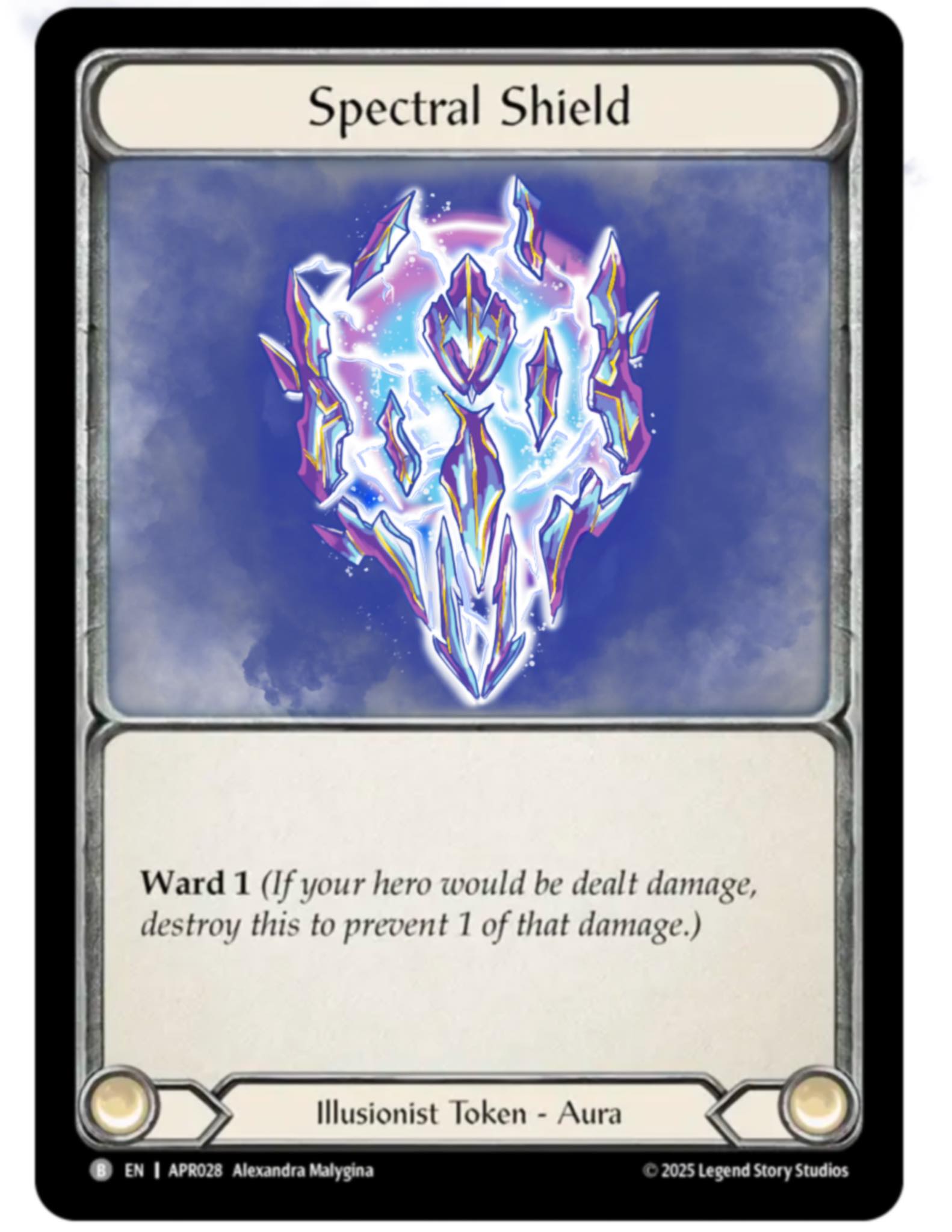 They didnt do a spectral shield for Zyggy… so i did. Enjoy
