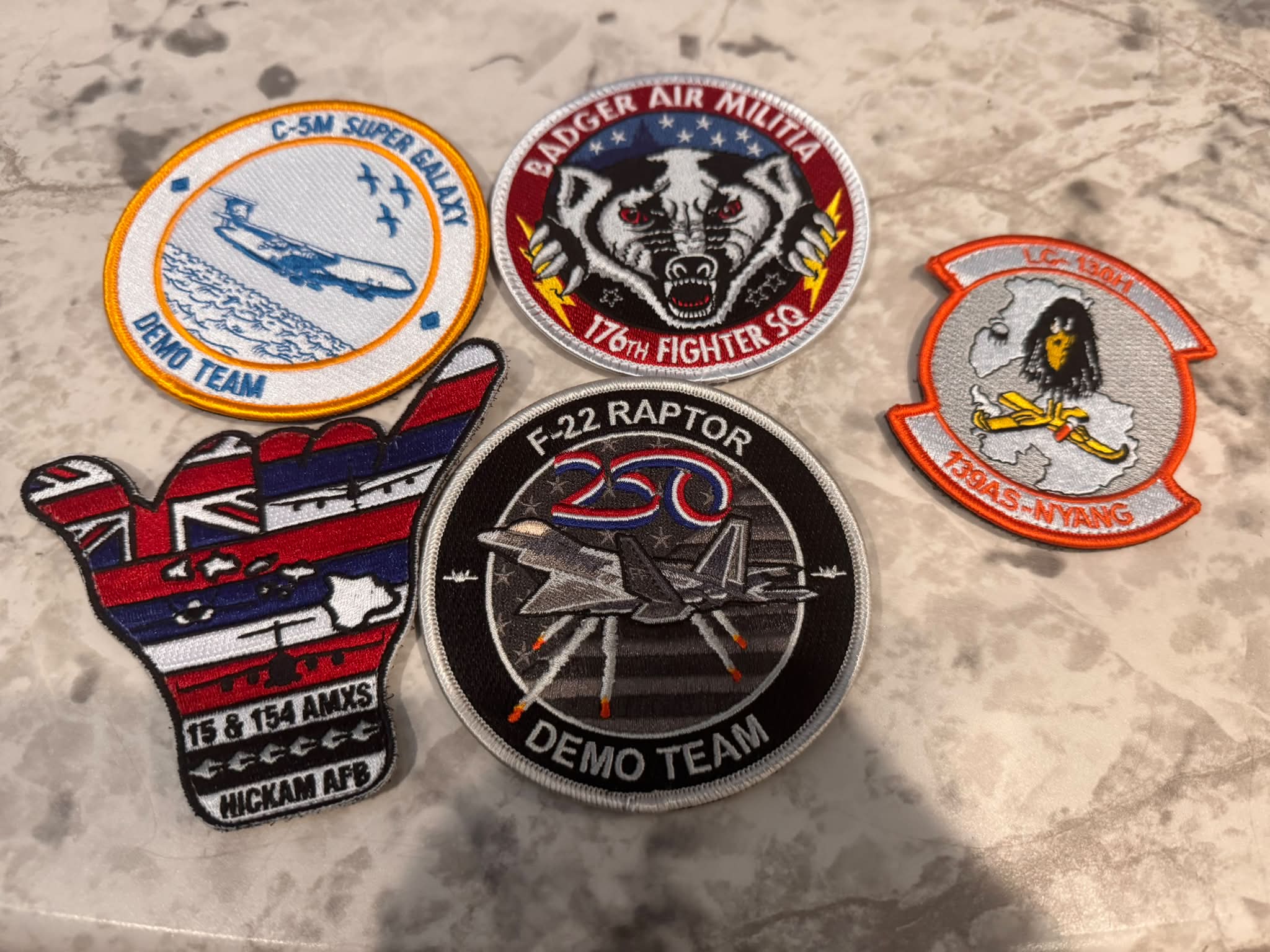 What are your favorite patches acquired this week?