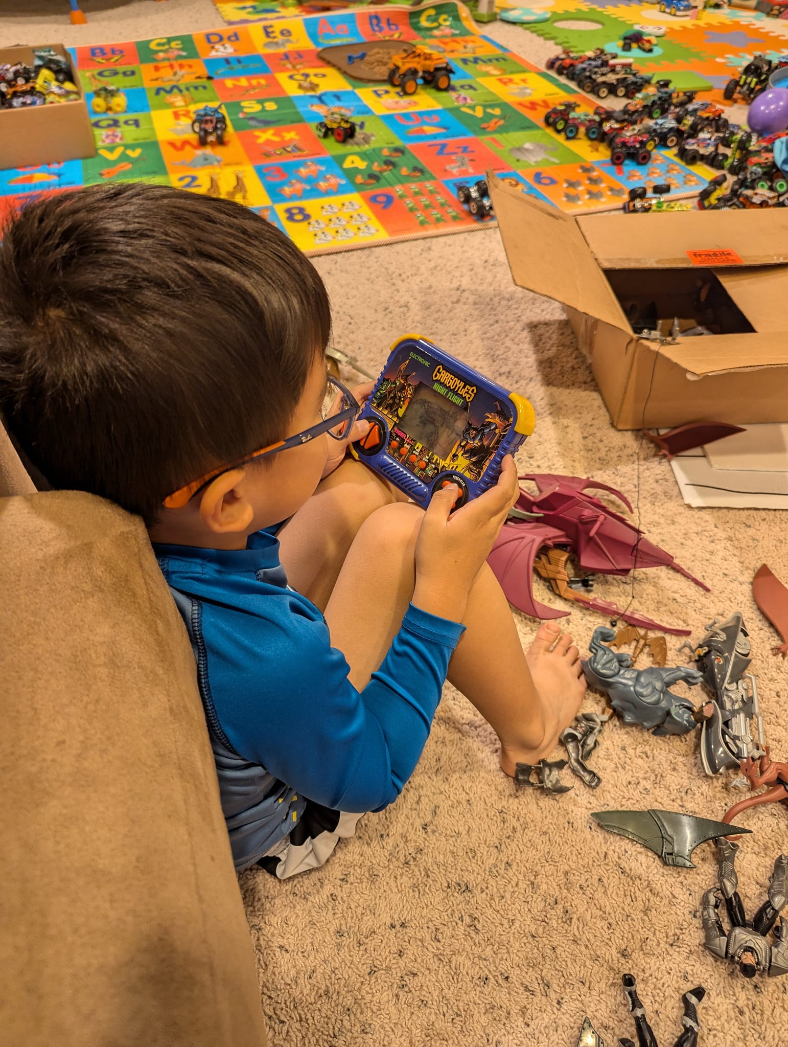 Gargoyles Night Flight Tiger game still works after 30 years