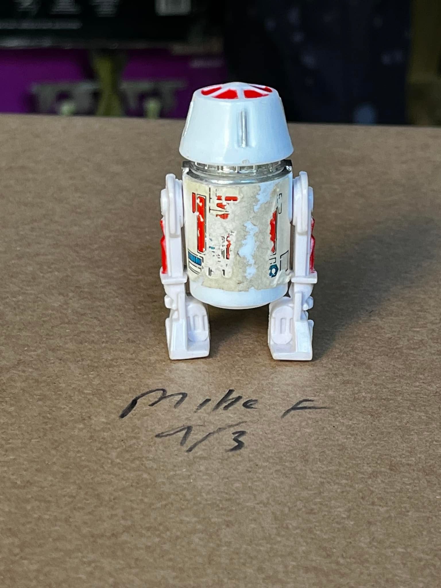 vintage star wars action figures | SOLD 1978 star wars r5-d4 droid with ...