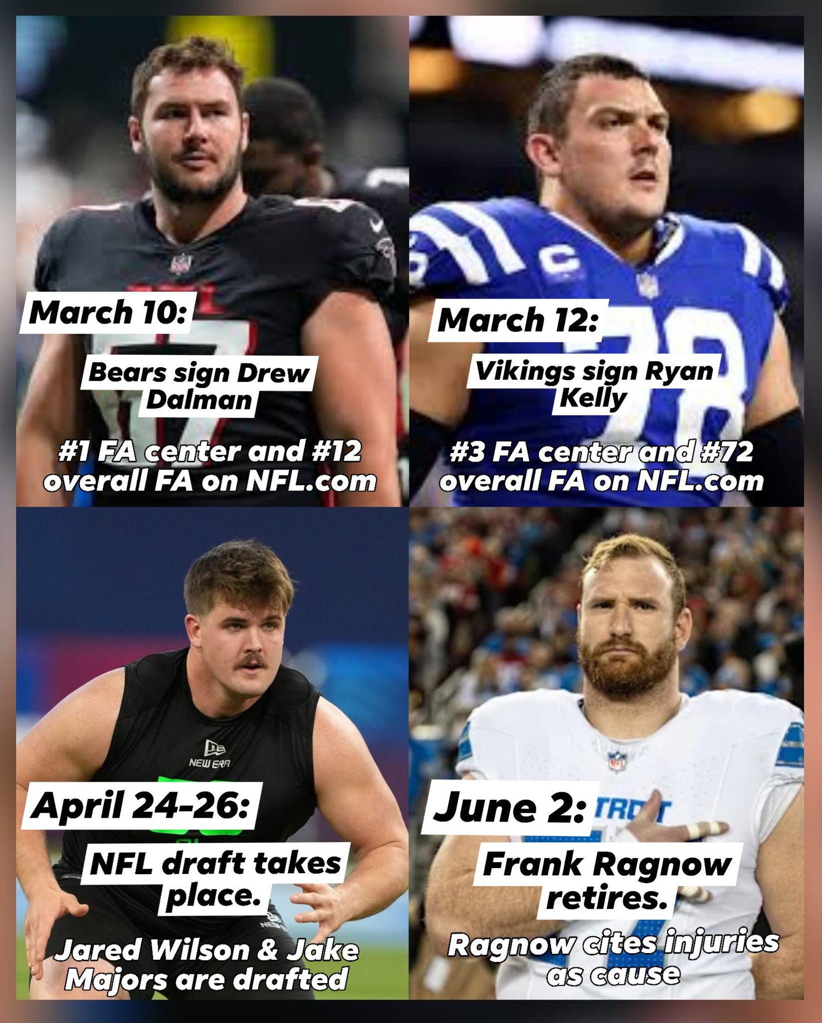 NFC NORTH Trash Talk Cave | Dan Campbell about 2 fourth down calls away ...