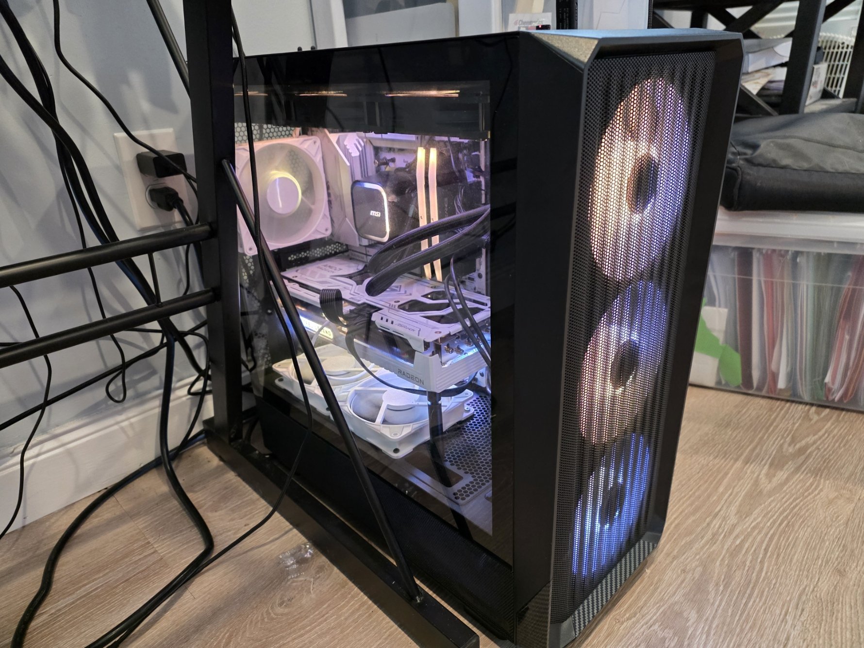 Overclocking 9070xt with furmark results