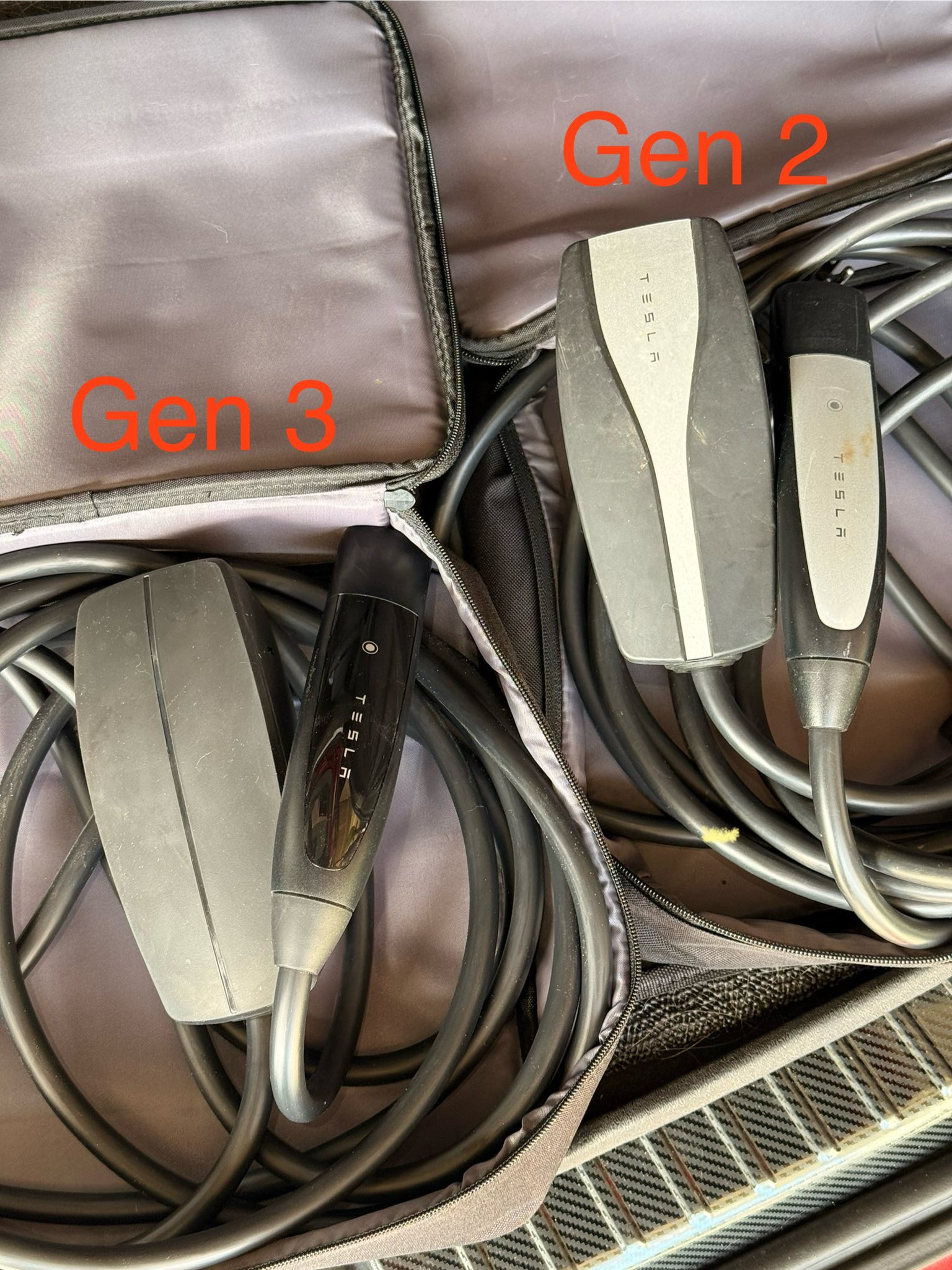 Tesla gen 3 charger works with 