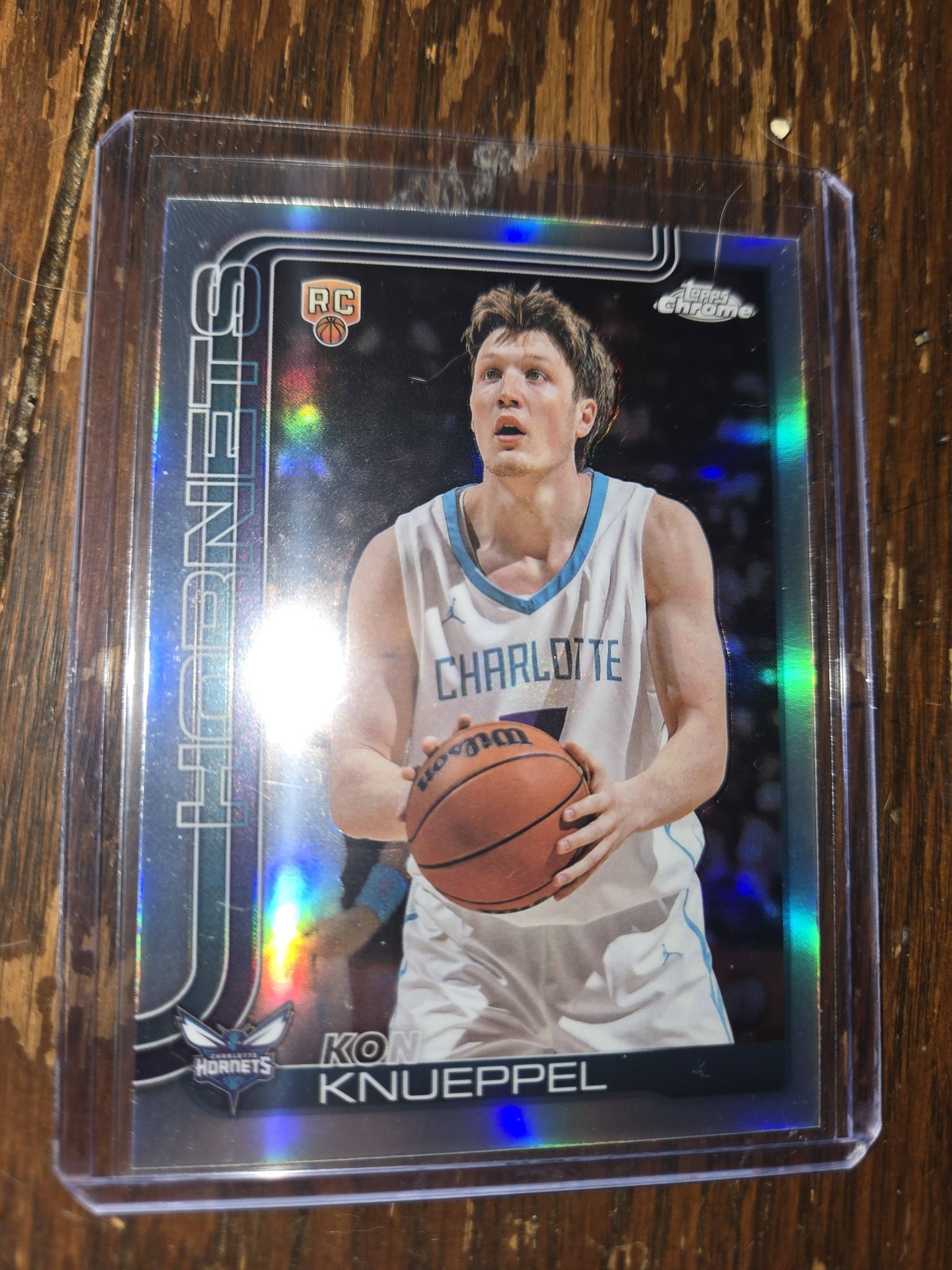 Kon Knueppel 2025-26 Topps Chrome prism card for sale