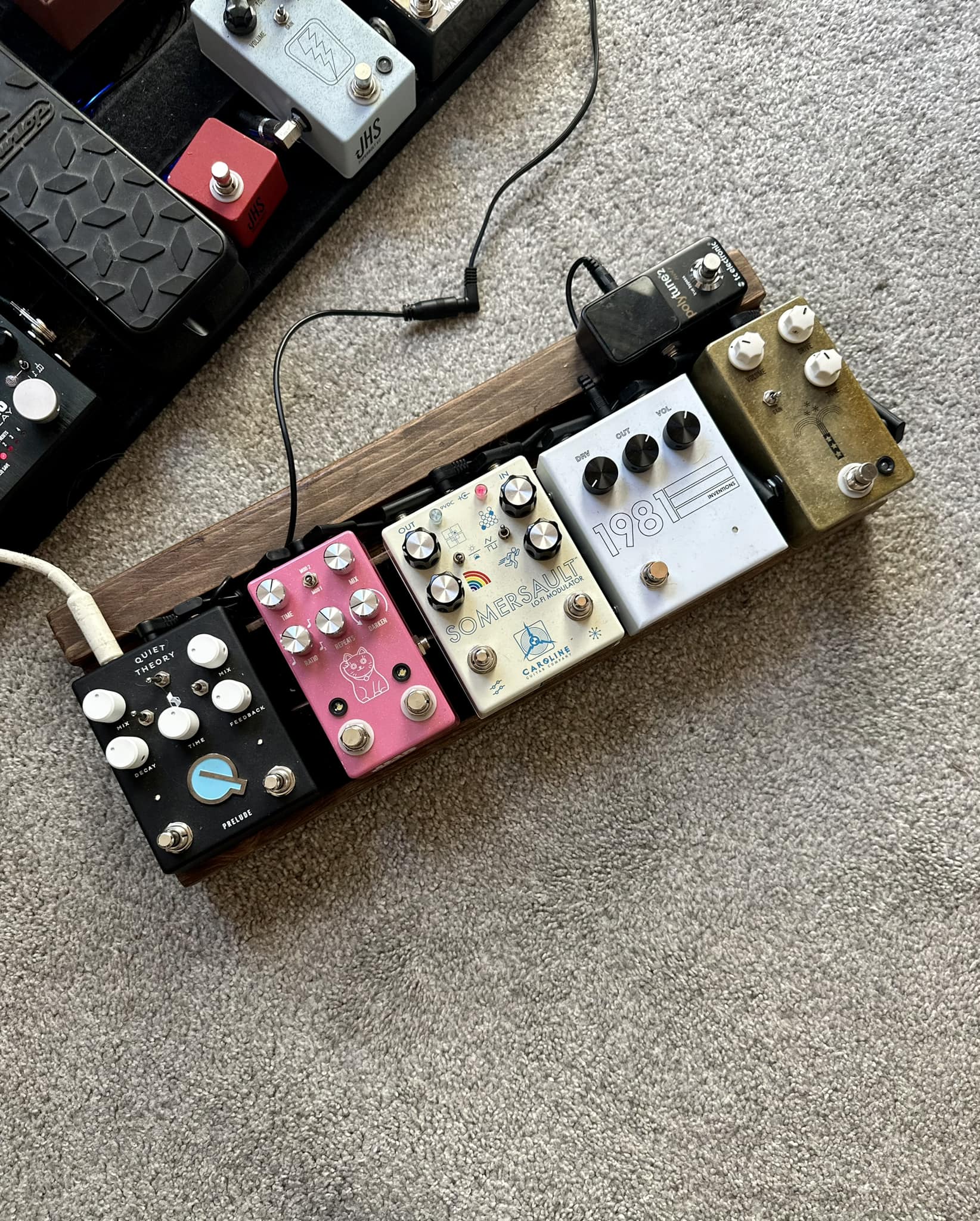 JHS Lucky Cat pedal review with great delay sound