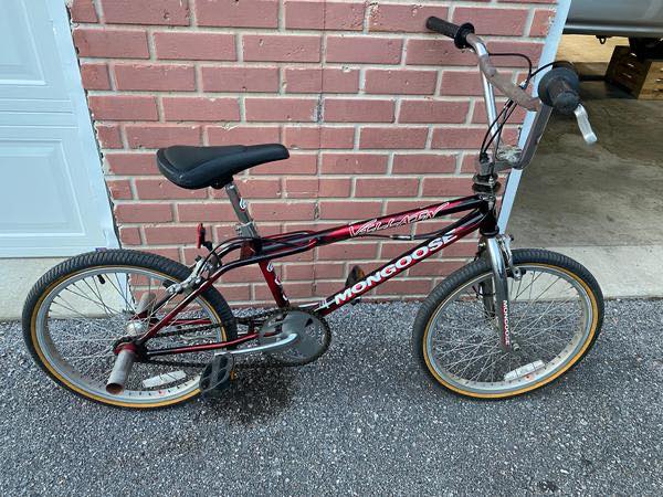 Villain BMX bike 95/96 red/black finish for sale