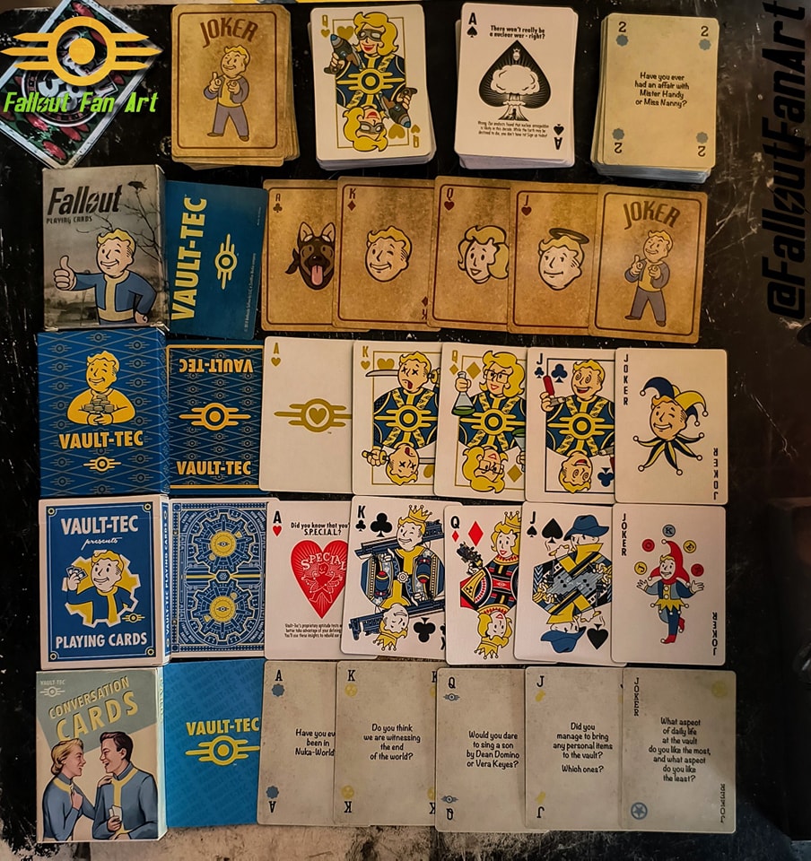 Fallout Fan Art - Do you have any Fallout playing cards?... | Facebook