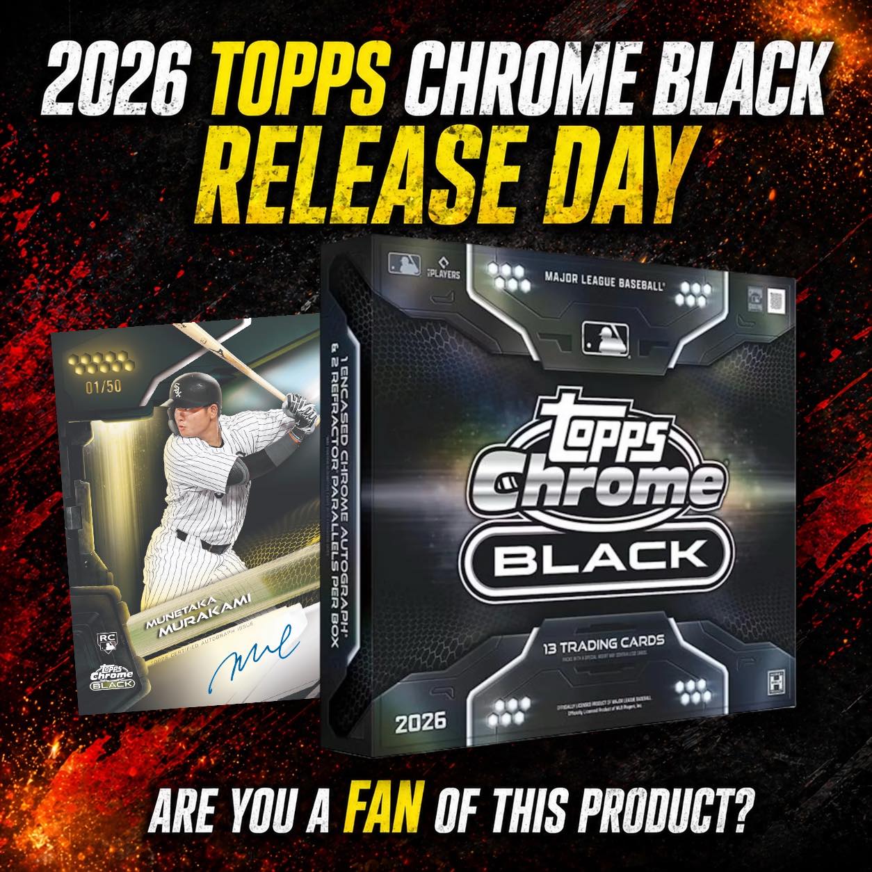 2026 Topps Chrome Black Baseball Release Details