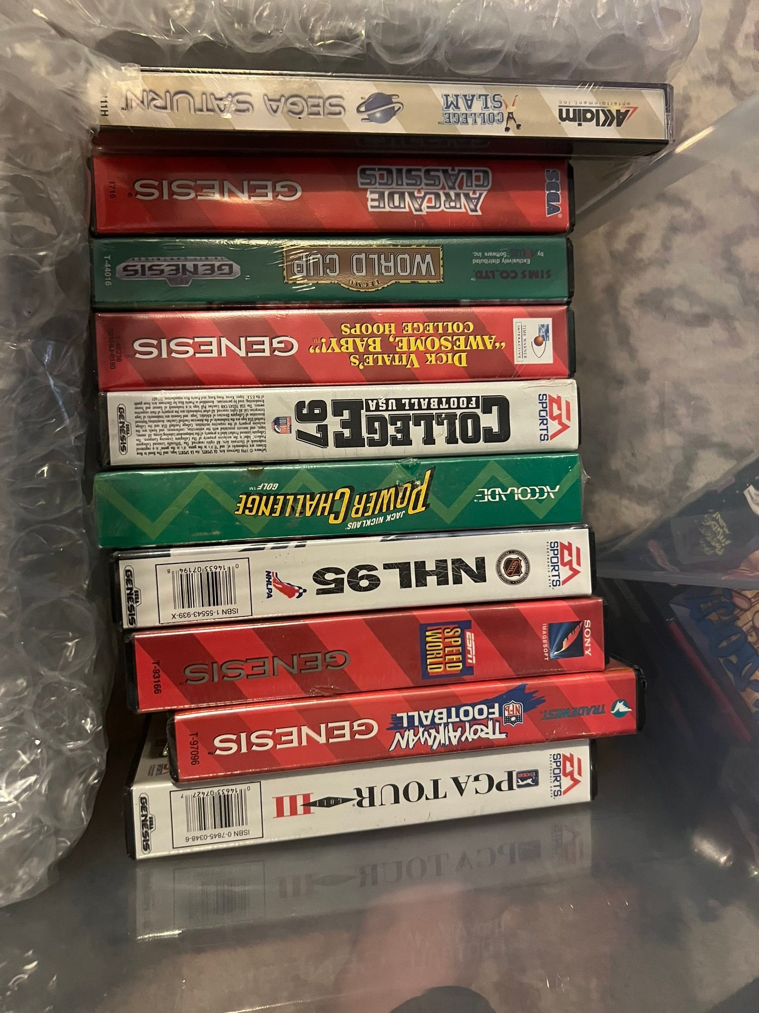 I have a decent amount of sealed games I am looking to trade to