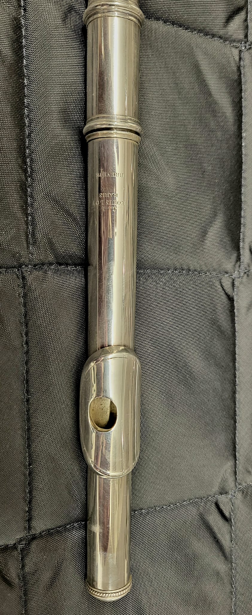 Vintage Louis Lot flute with Brevette marking